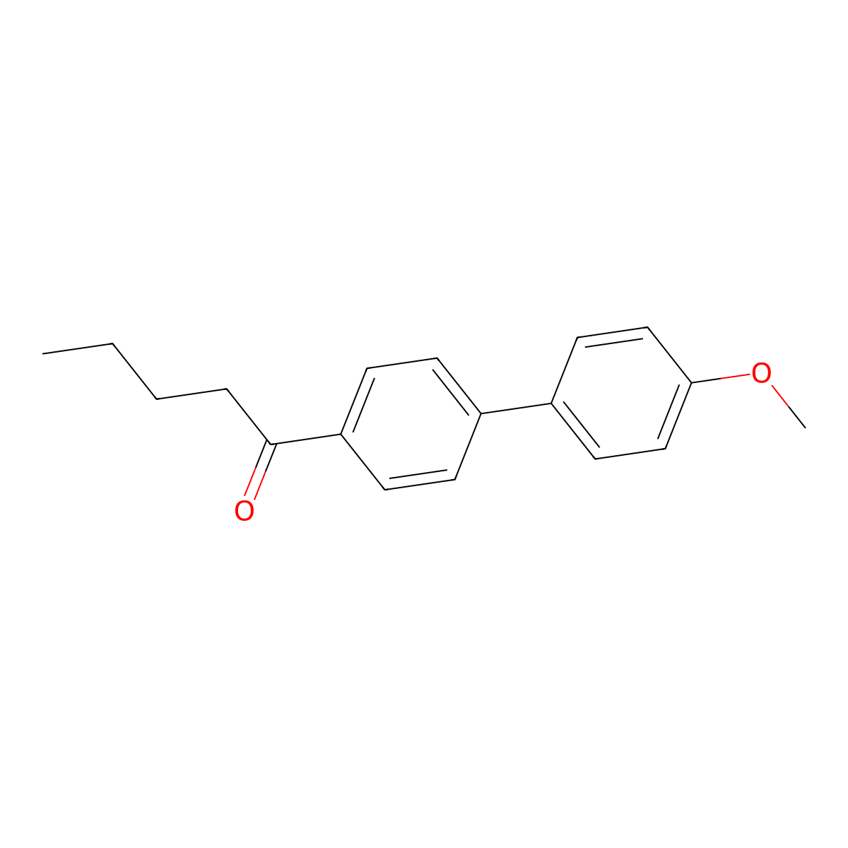 1-(4'-Methoxy[1,1'-biphenyl]-4-yl)pentan-1-one molecular structure, CAS 56116-77-9