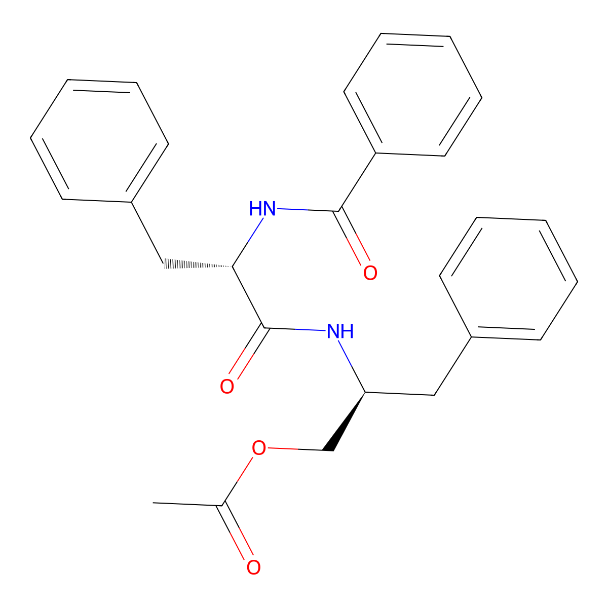 Aurantiamide Acetate molecular structure, CAS 56121-42-7