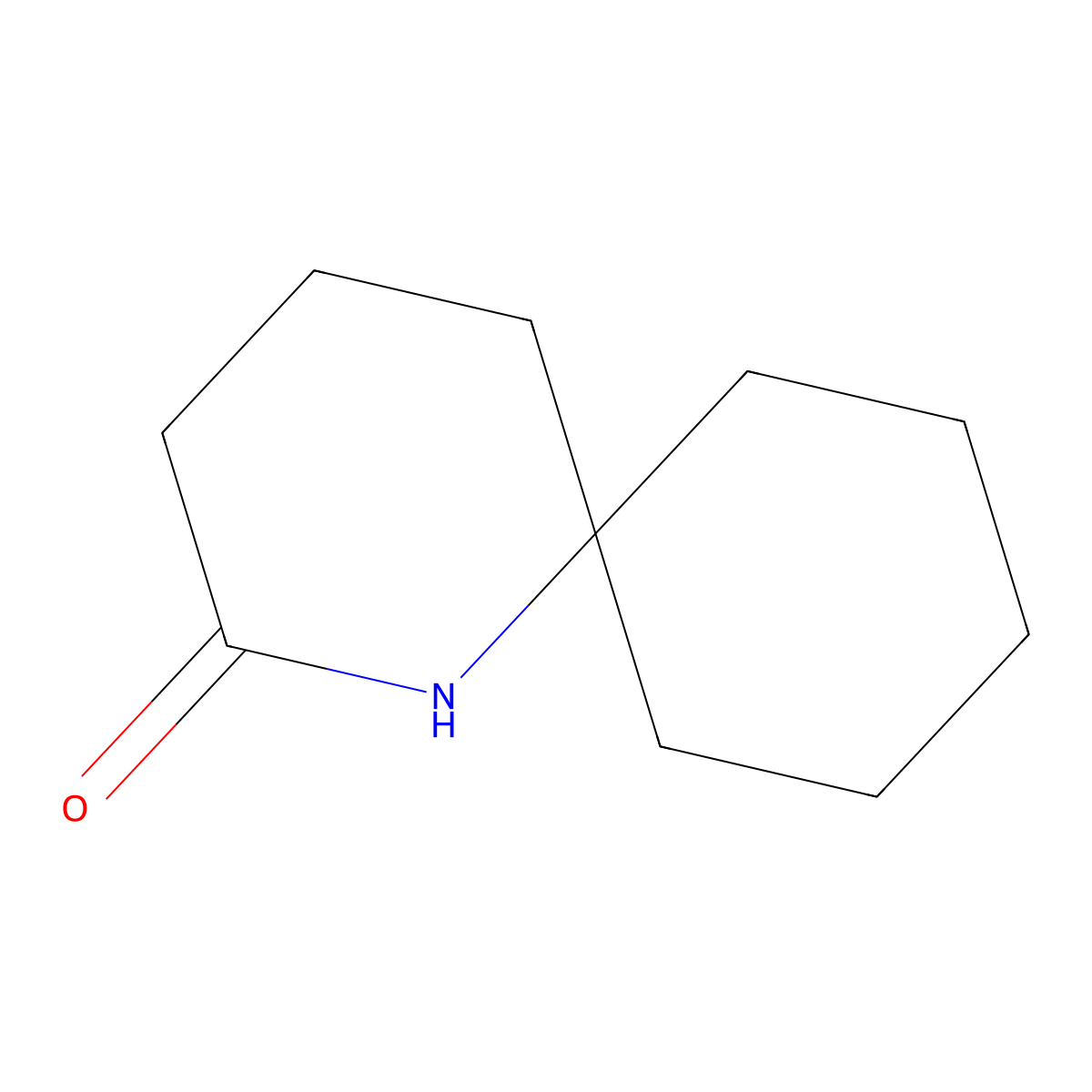 1-Azaspiro[5.5]undecan-2-one molecular structure, CAS 56139-90-3