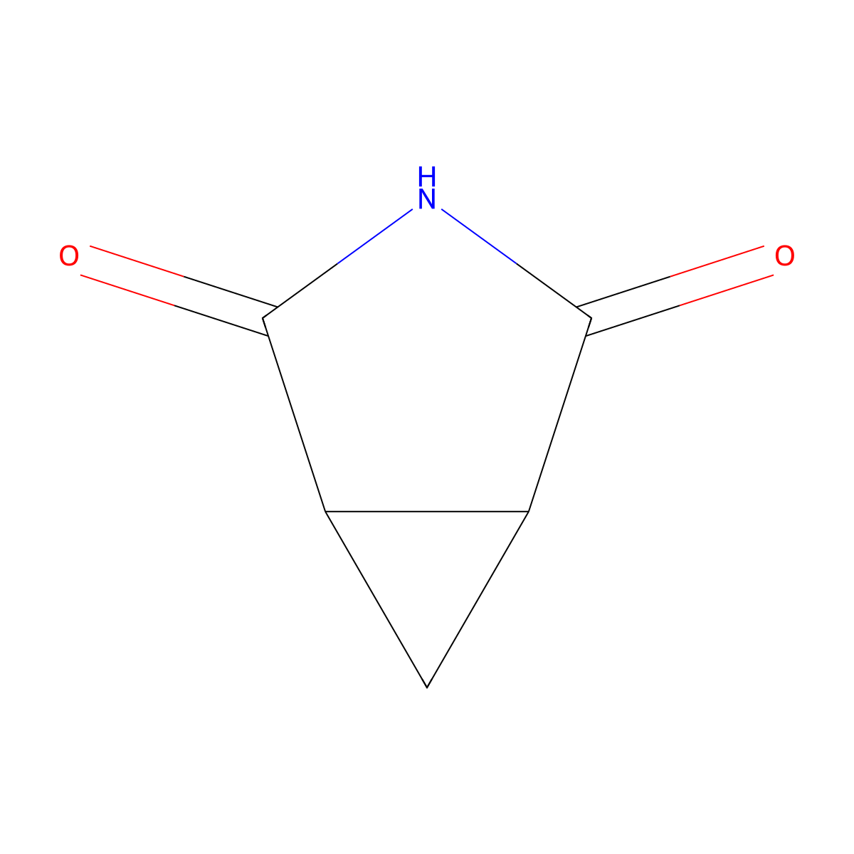 3-Azabicyclo[3.1.0]hexane-2,4-dione molecular structure, CAS 5617-69-6