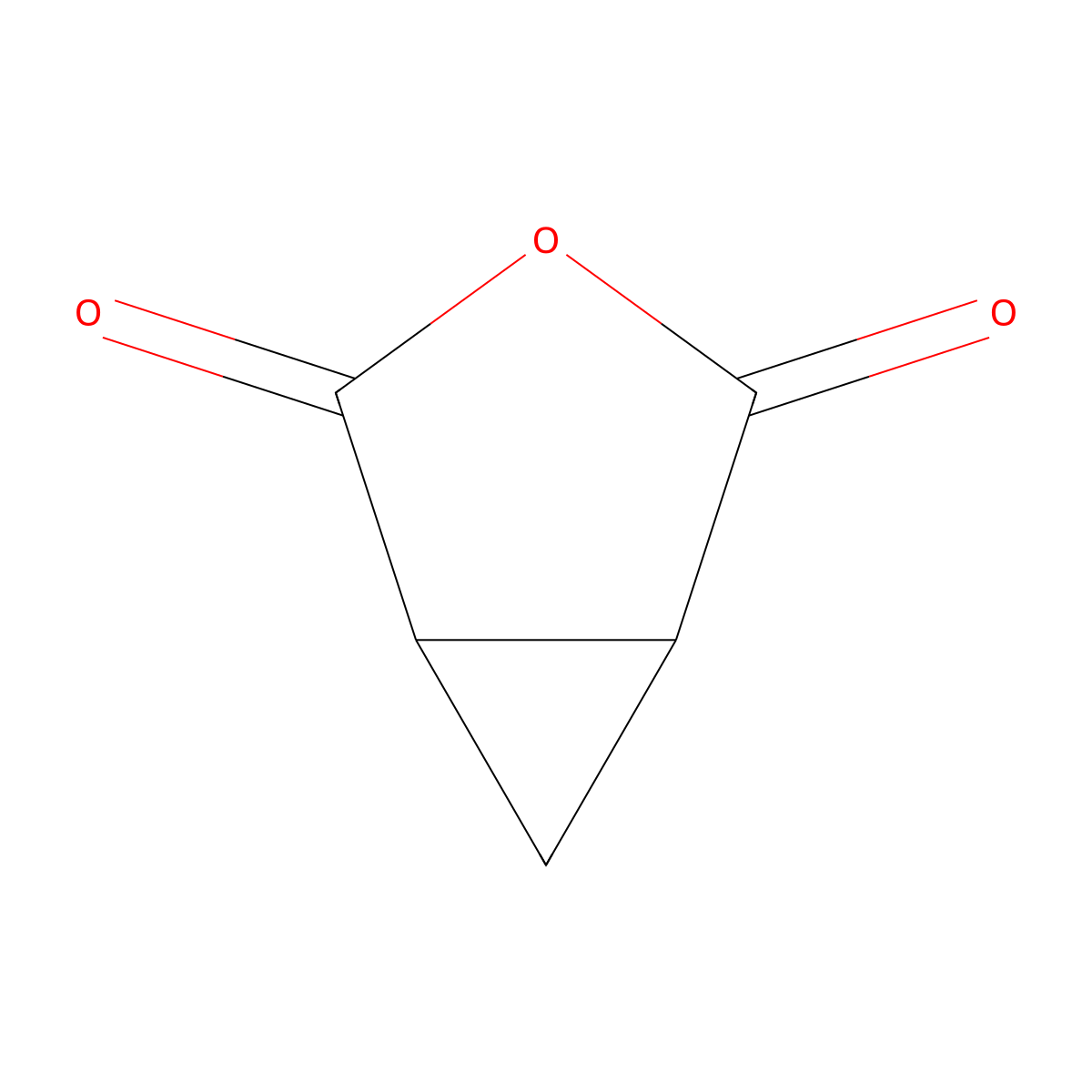 3-Oxabicyclo(3.1.0)hexane-2,4-dione molecular structure, CAS 5617-74-3