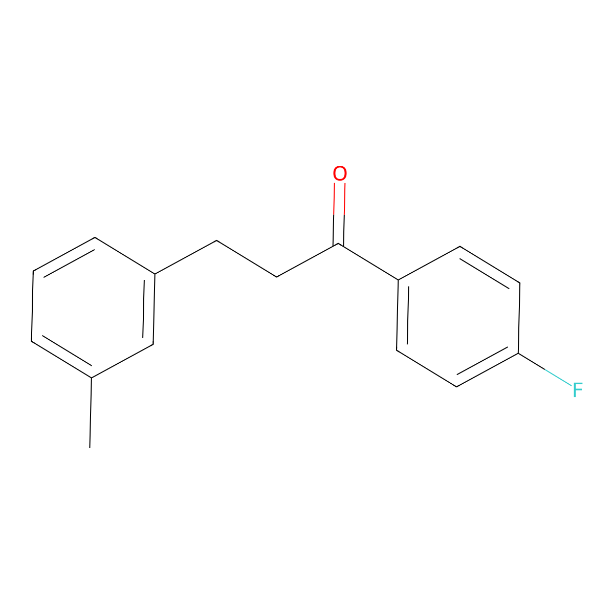 4'-Fluoro-3-(3-methylphenyl)propiophenone molecular structure, CAS 56201-97-9