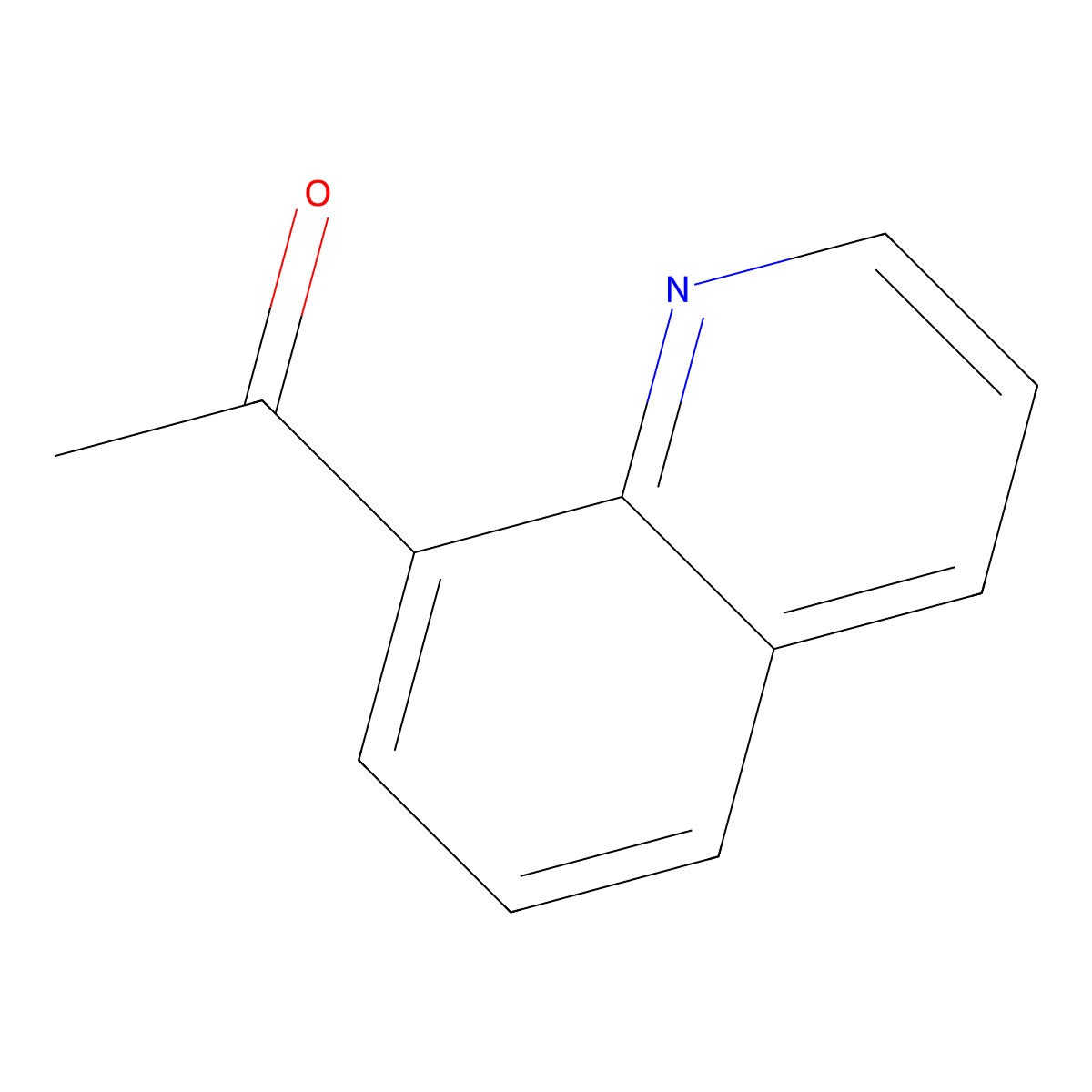 8-Acetylquinoline molecular structure, CAS 56234-20-9