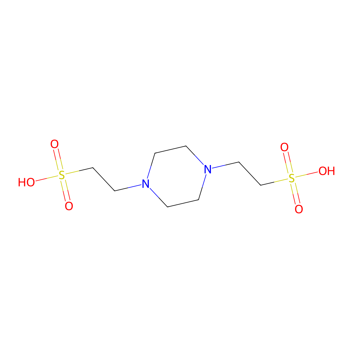 Pipes molecular structure, CAS 5625-37-6