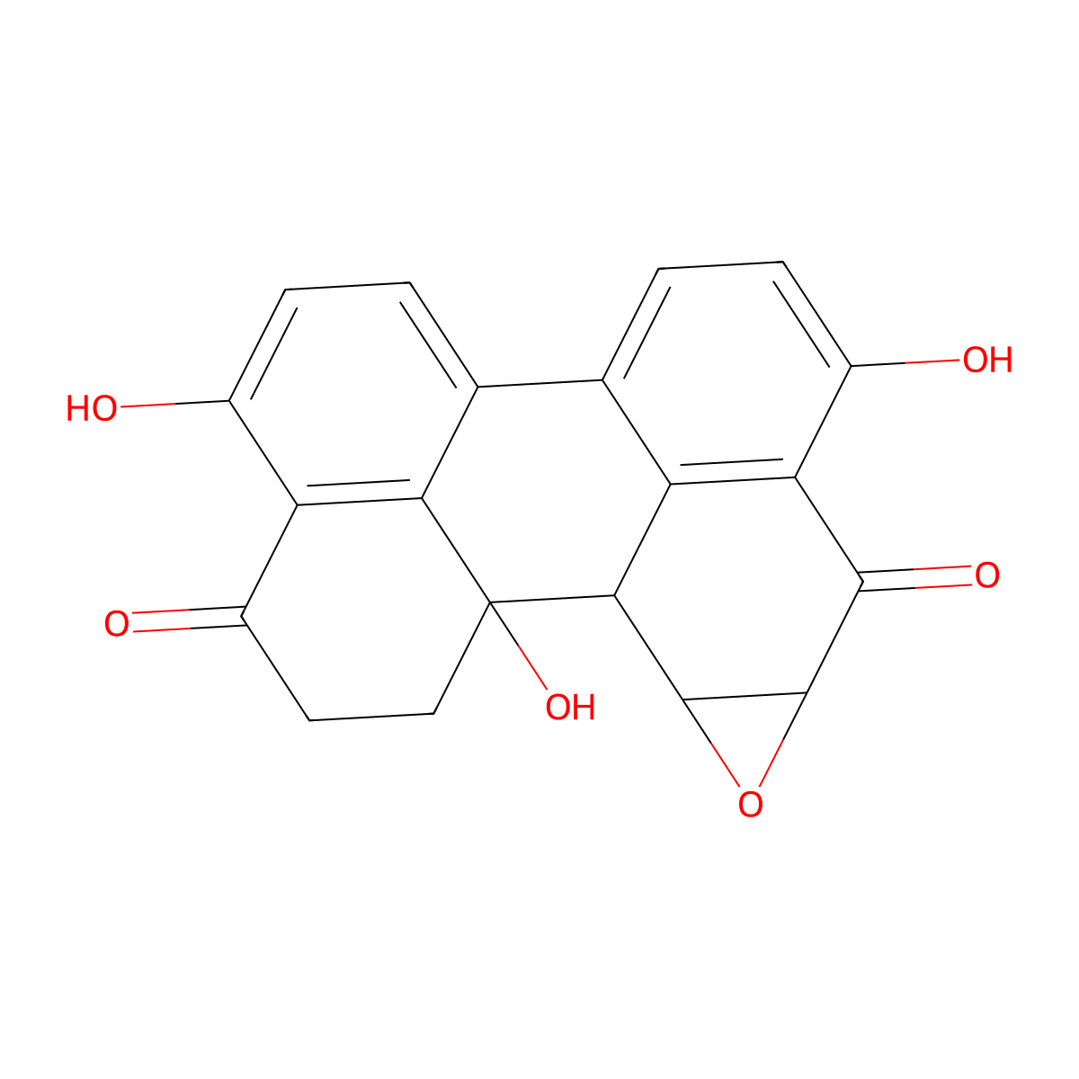 altertoxin II molecular structure, CAS 56257-59-1