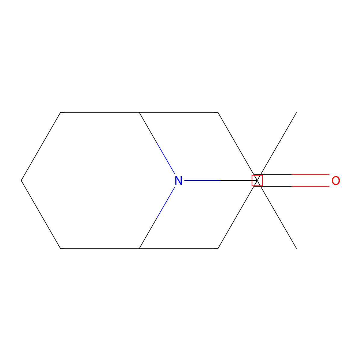 9-Isopropyl-9-azabicyclo[3.3.1]nonan-3-one molecular structure, CAS 56258-85-6
