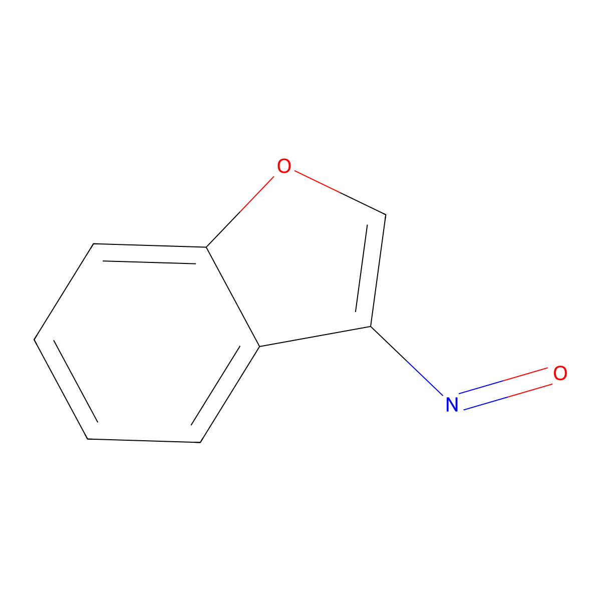 Benzofuran, 3-nitroso- molecular structure, CAS 56273-12-2