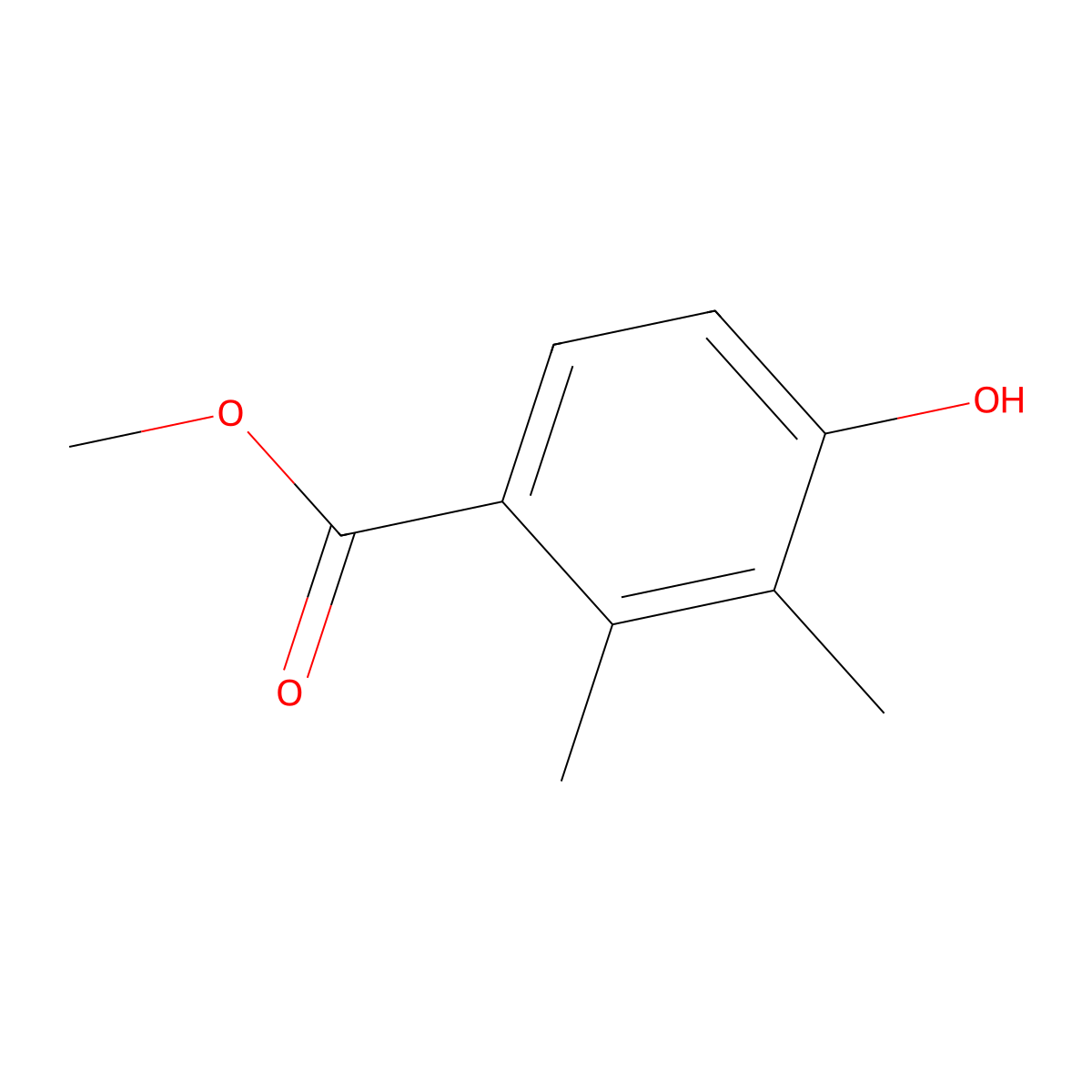 Methyl 4-Hydroxy-2,3-dimethylbenzoate molecular structure, CAS 5628-56-8