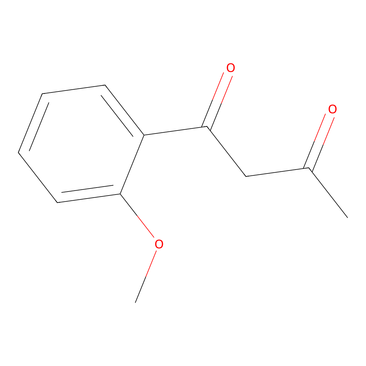 1-(2-Methoxyphenyl)butane-1,3-dione molecular structure, CAS 56290-53-0
