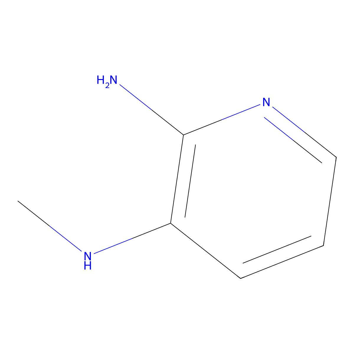 3-N-methylpyridine-2,3-diamine molecular structure, CAS 56291-51-1