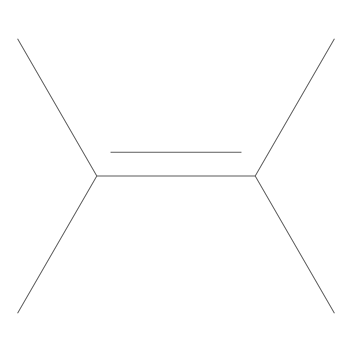 2,3-Dimethyl-2-butene molecular structure, CAS 563-79-1
