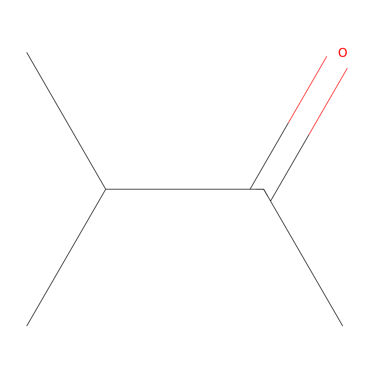 3-Methyl-2-butanone molecular structure, CAS 563-80-4