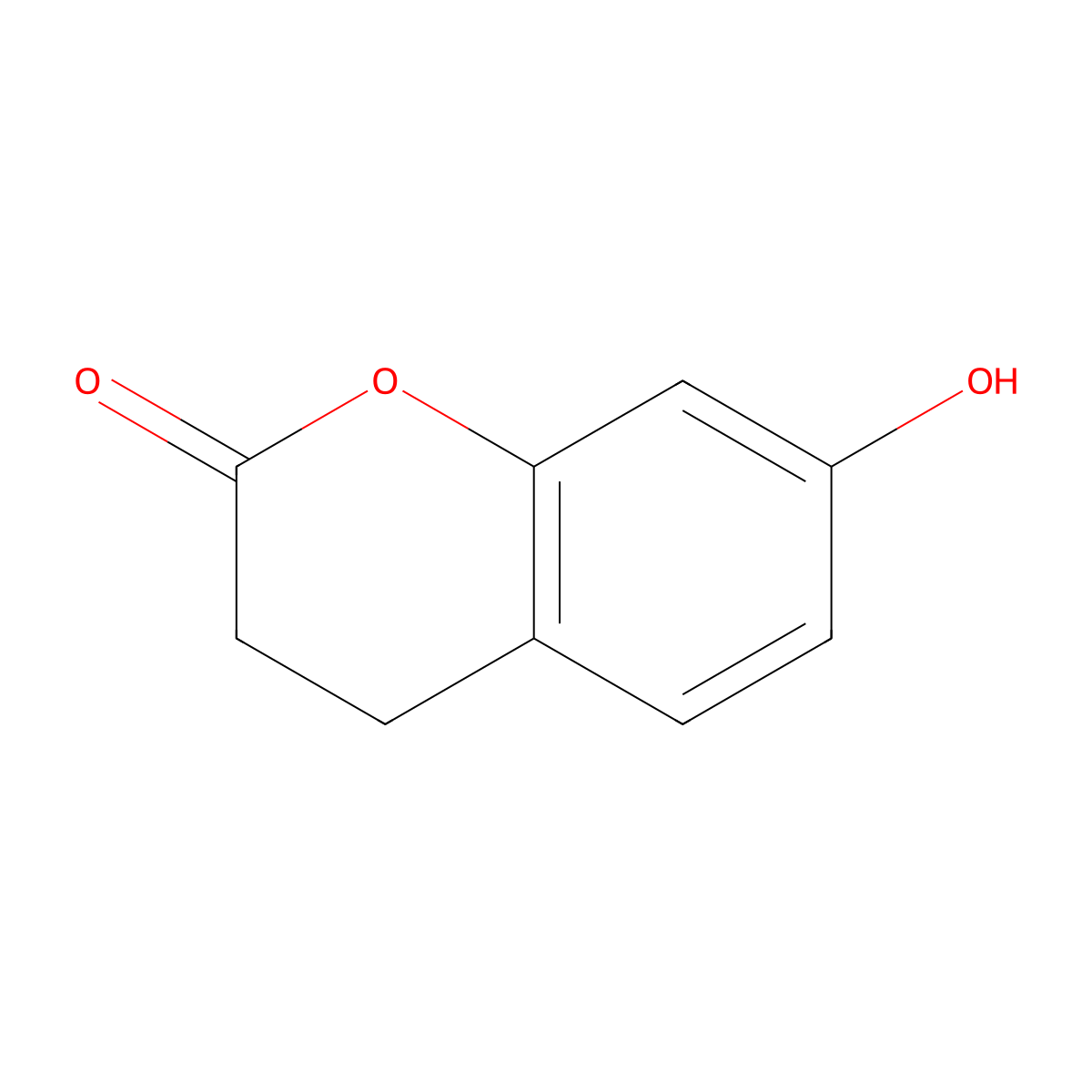 7-Hydroxychromanone molecular structure, CAS 5631-67-4
