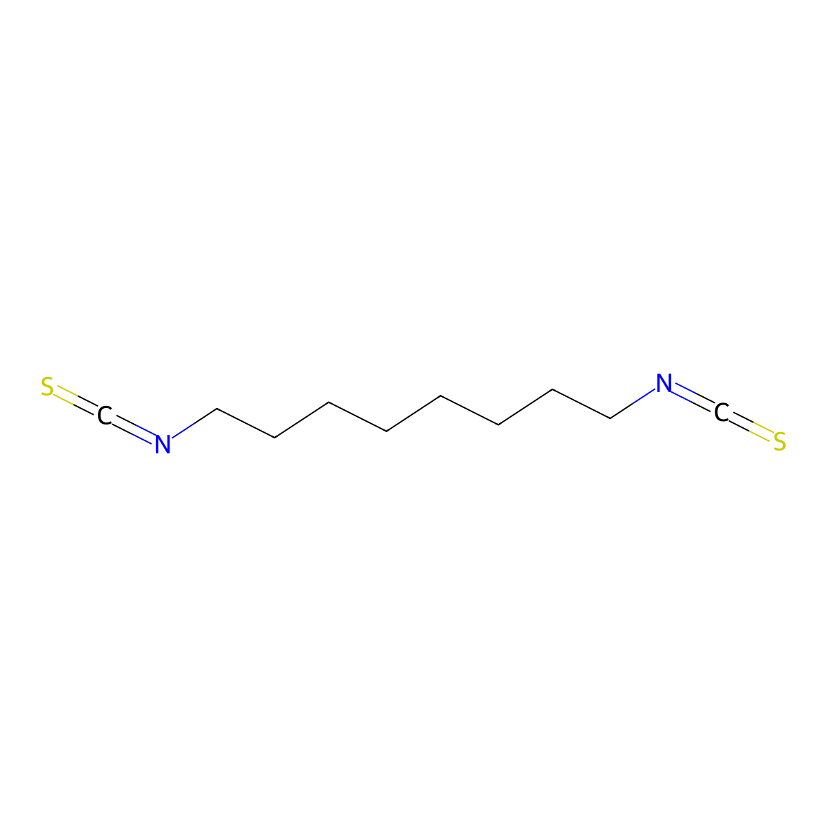 1,8-Octanediisothiocyanate molecular structure, CAS 56312-14-2