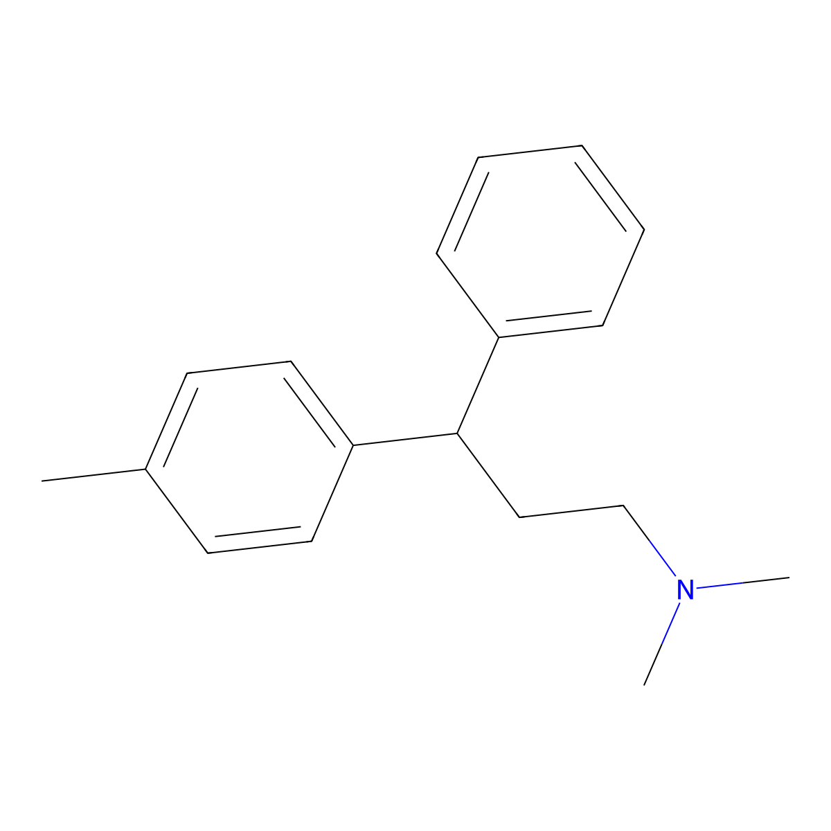 Tolpropamine molecular structure, CAS 5632-44-0