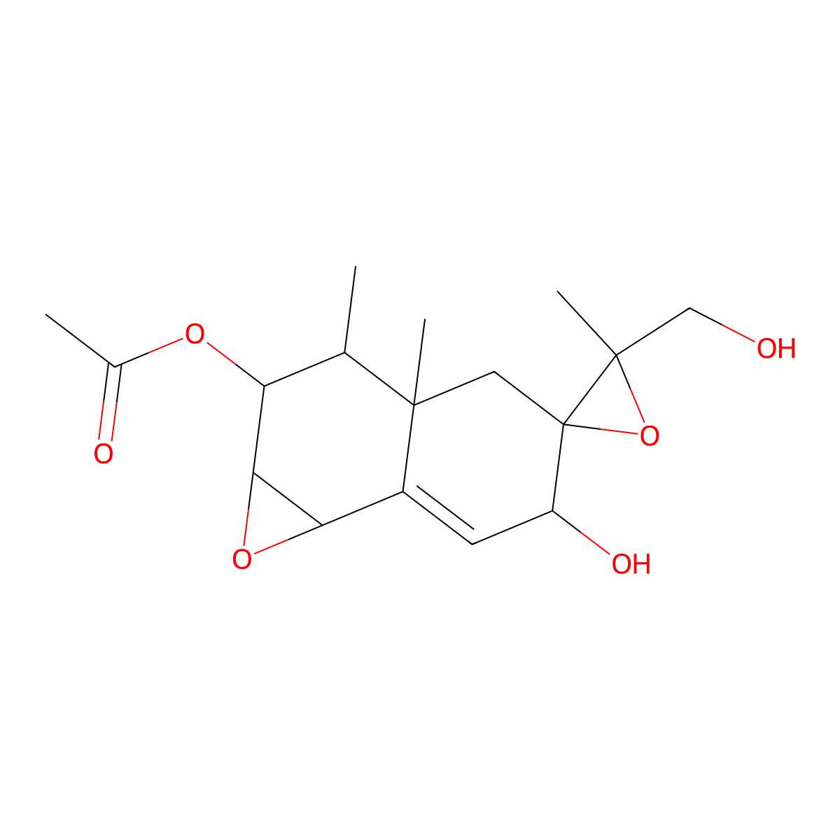 Tetrahydro pr toxin molecular structure, CAS 56326-23-9