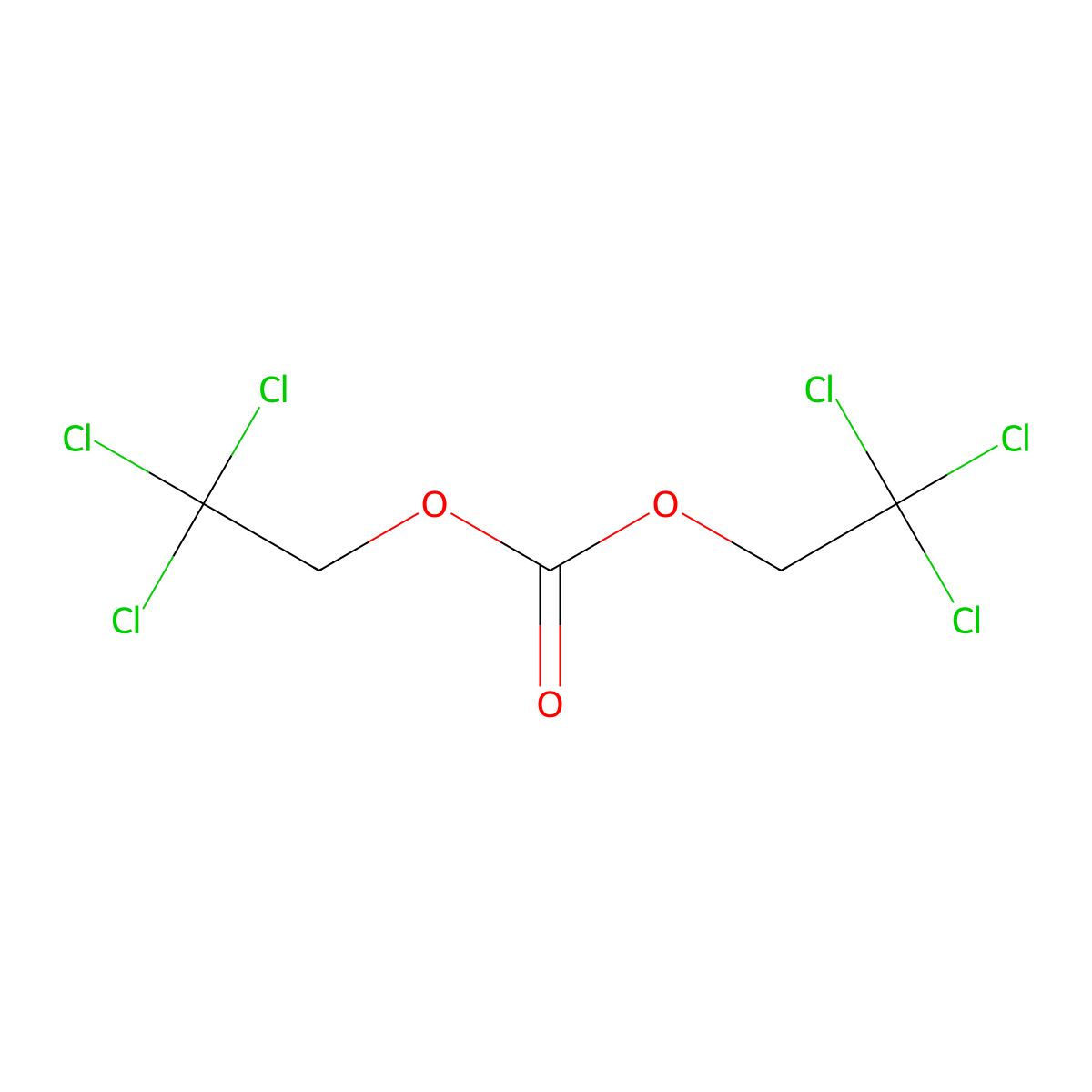 2,2,2-Trichloroethyl carbonate molecular structure, CAS 5634-37-7