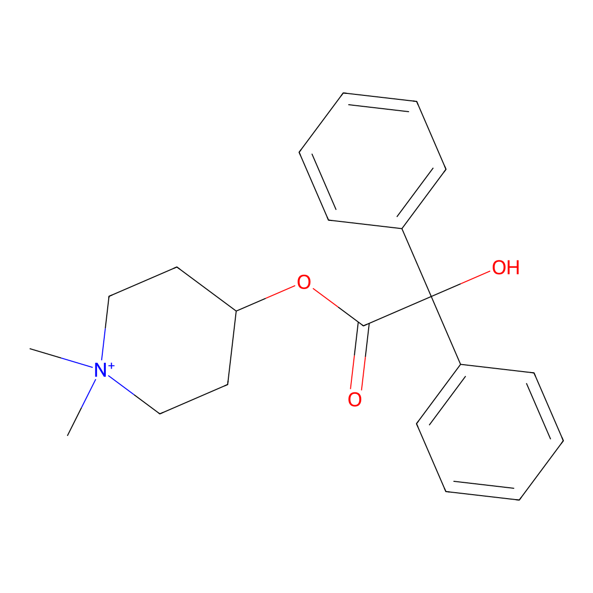 Parapenzolate molecular structure, CAS 5634-41-3