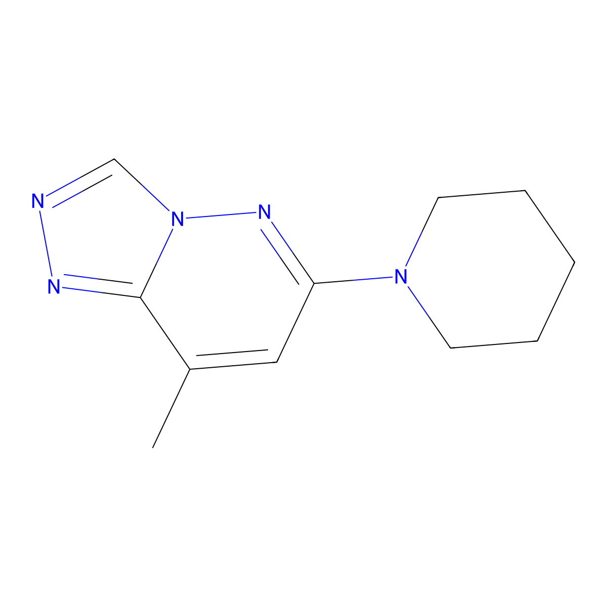 Zindotrine molecular structure, CAS 56383-05-2