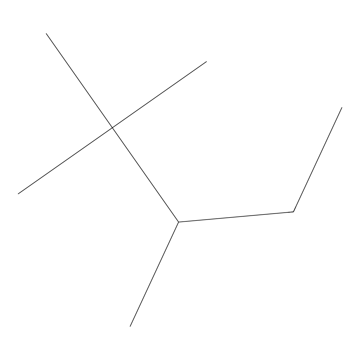 2,2,3-Trimethylpentane molecular structure, CAS 564-02-3