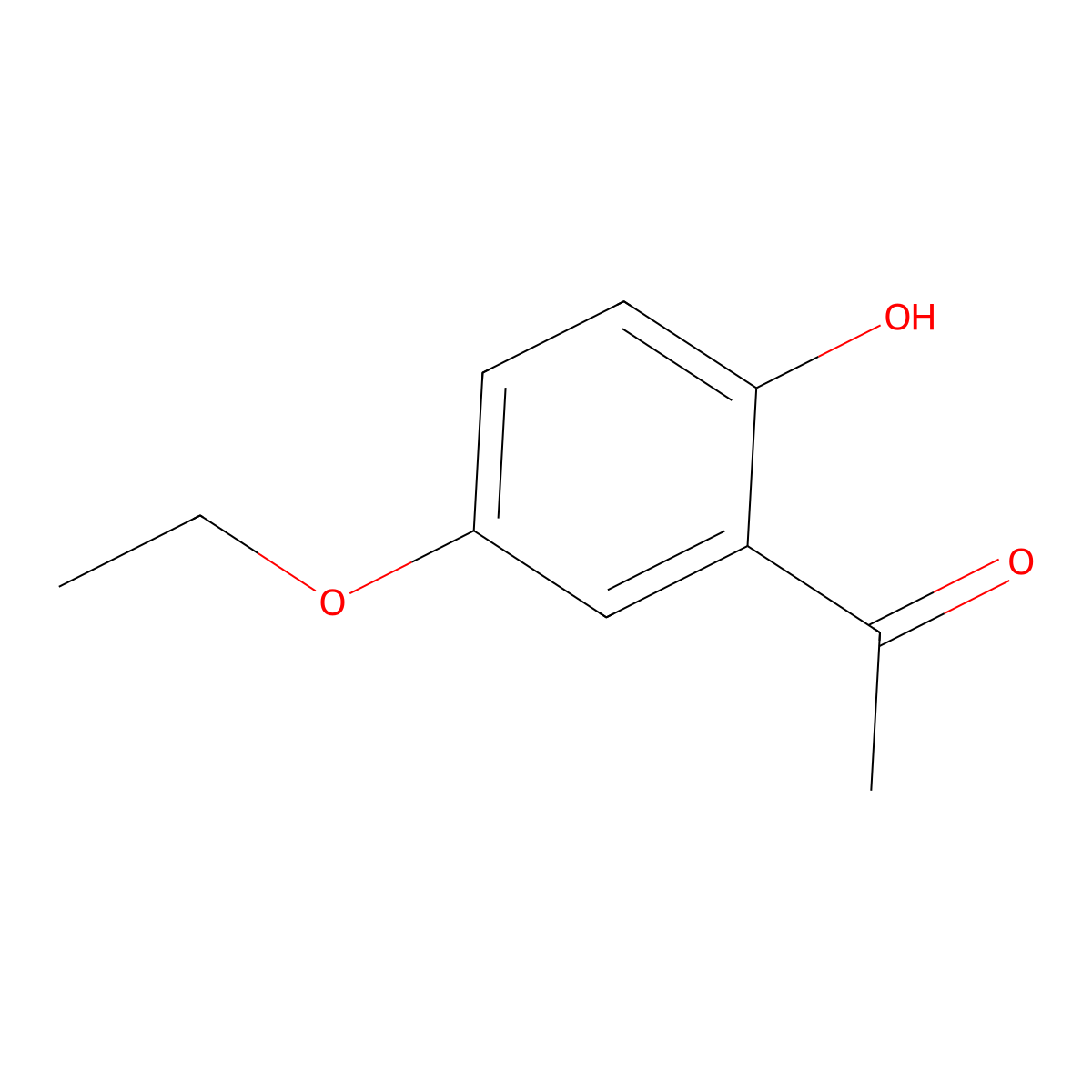 5'-Ethoxy-2'-hydroxyacetophenone molecular structure, CAS 56414-14-3