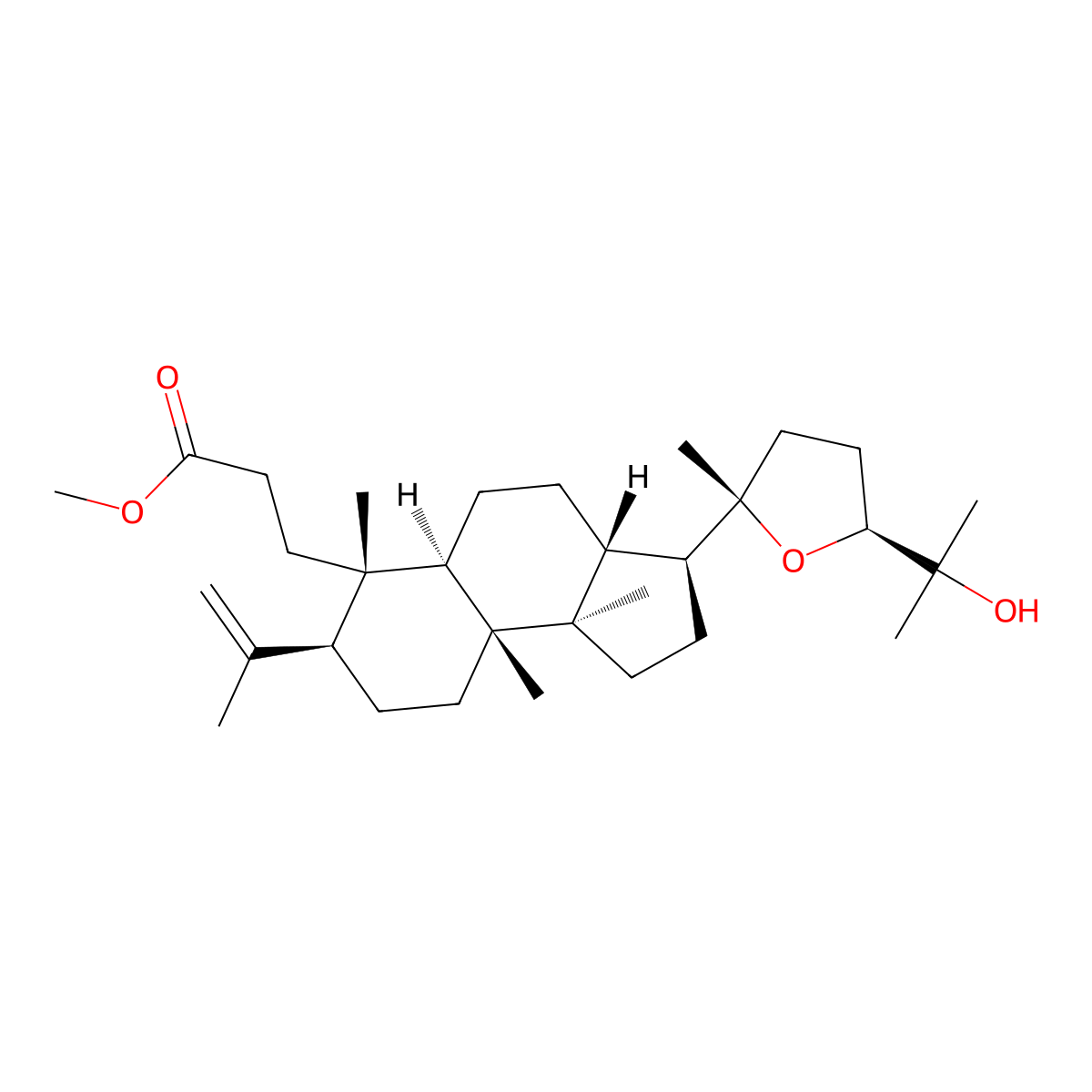 Methyl Eichlerianate molecular structure, CAS 56421-12-6