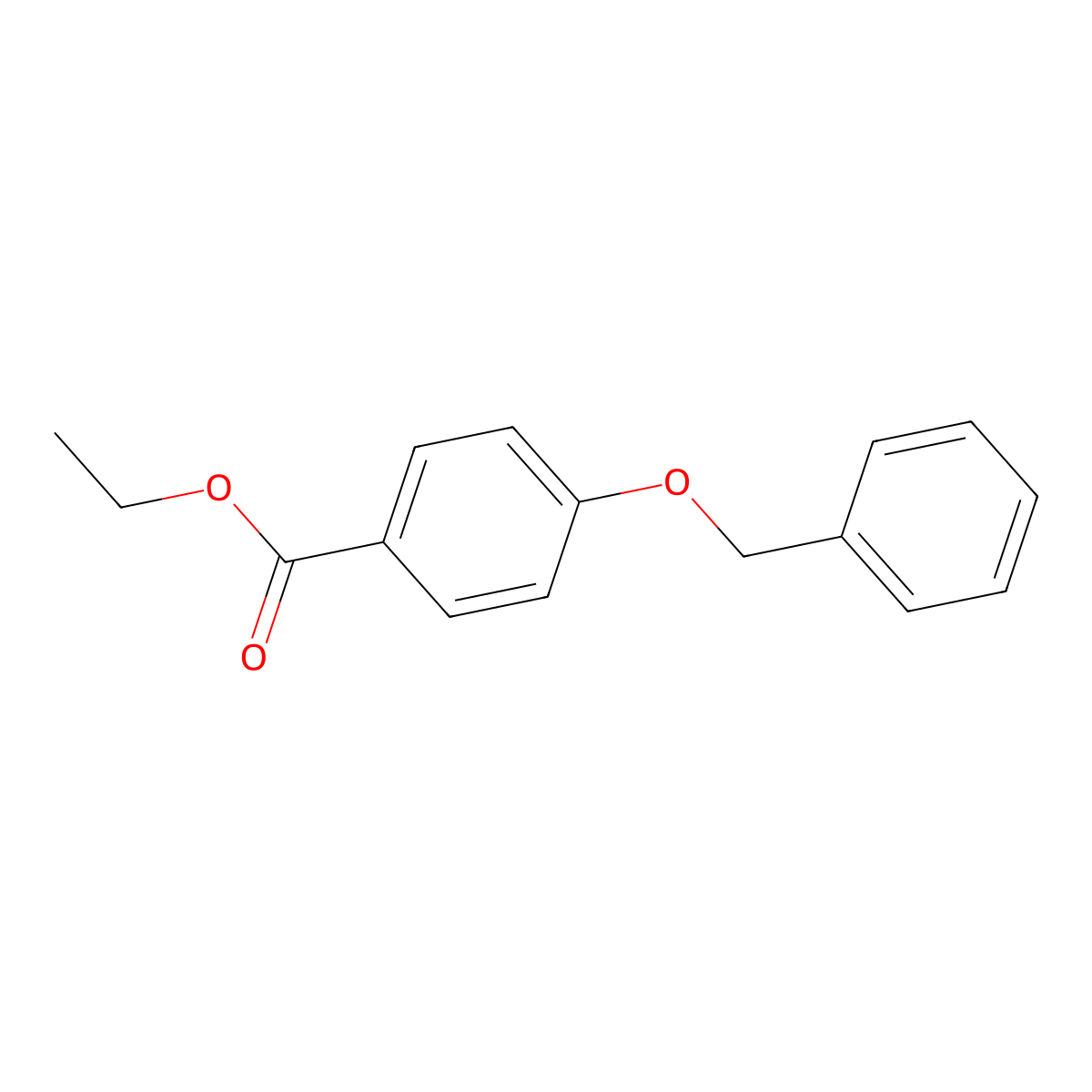 Ethyl 4-(phenylmethoxy)benzoate molecular structure, CAS 56441-55-5