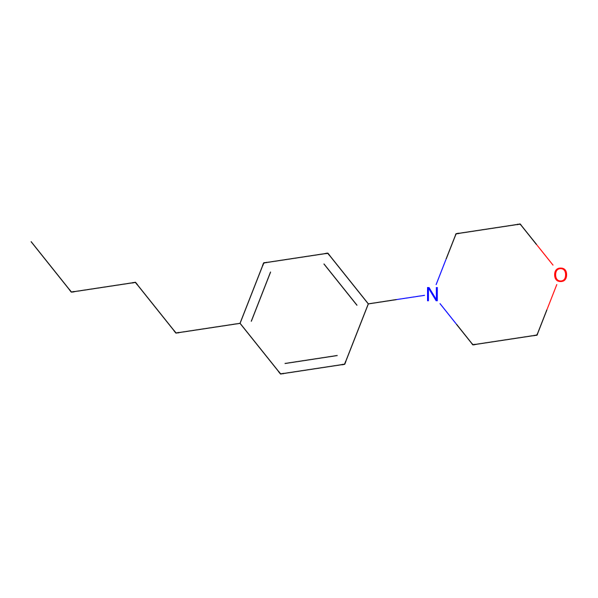 4-(4-Butylphenyl)morpholine molecular structure, CAS 564483-41-6