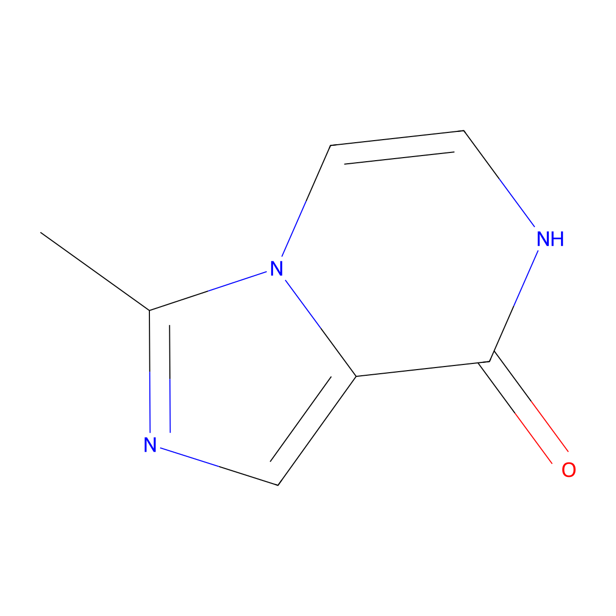 3-Methylimidazo[1,5-a]pyrazin-8(7H)-one molecular structure, CAS 56468-22-5