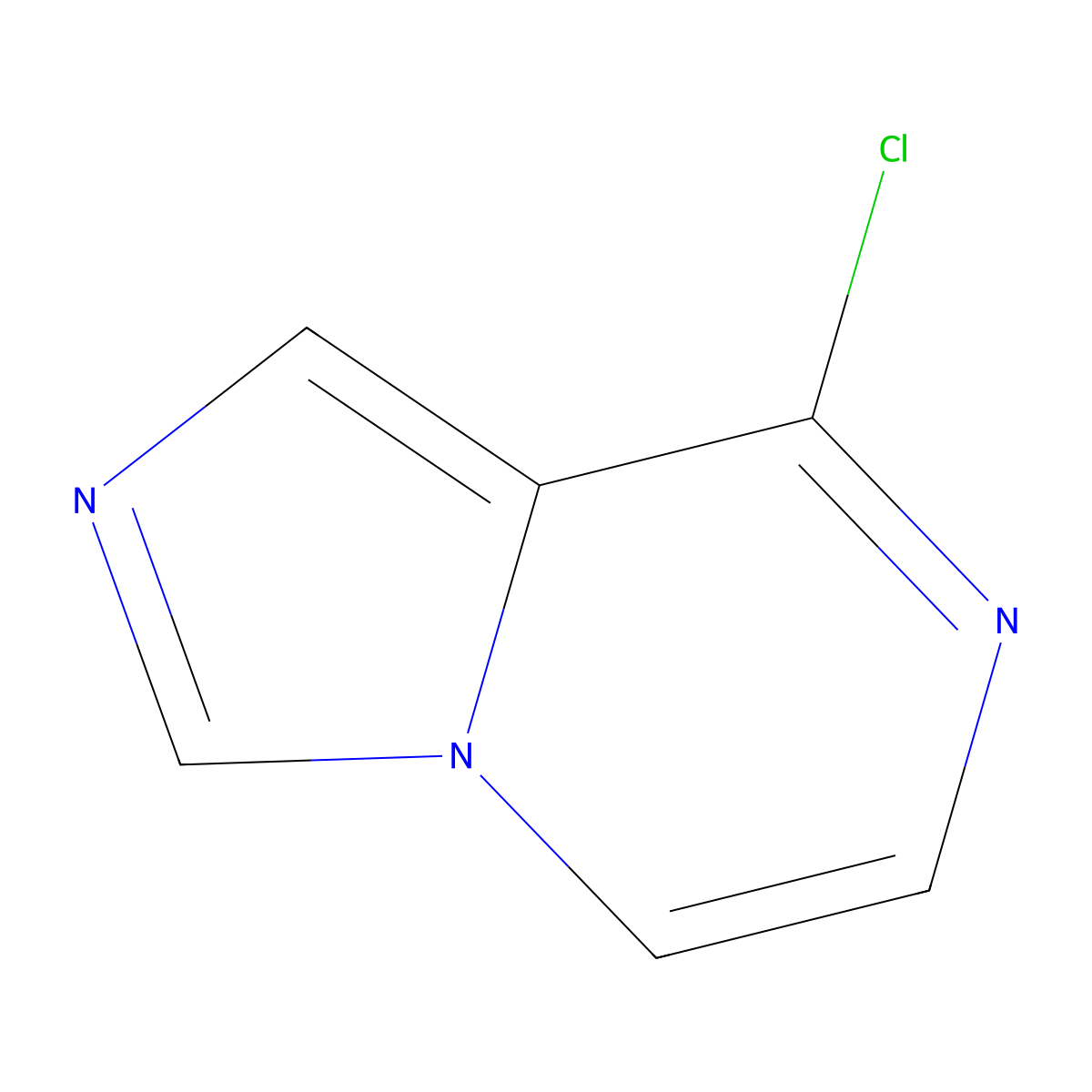 8-Chloroimidazo[1,5-a]pyrazine molecular structure, CAS 56468-23-6