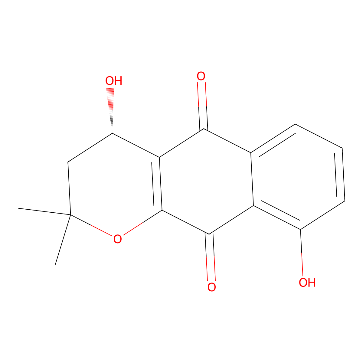 4,9-Dihydroxy-Alpha-Lapachone molecular structure, CAS 56473-67-7