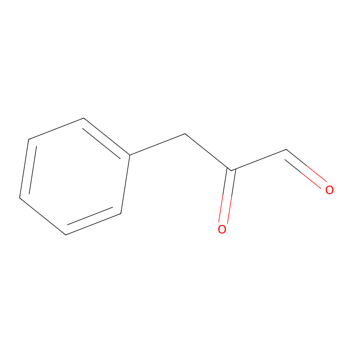 Benzylglyoxal molecular structure, CAS 56485-04-2