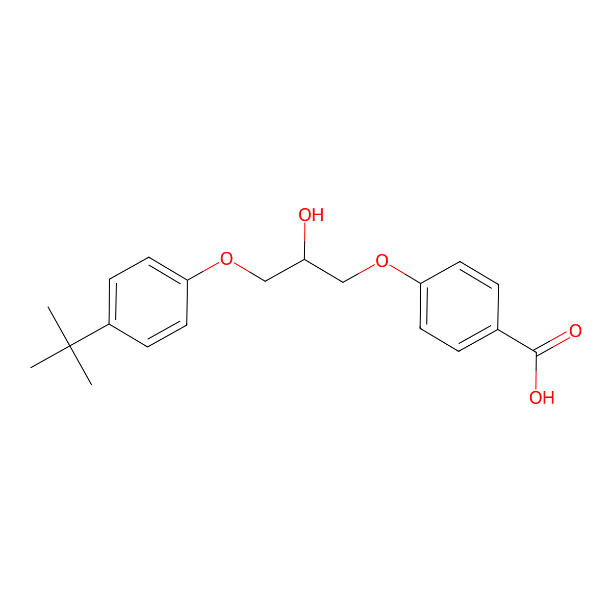 Terbufibrol molecular structure, CAS 56488-59-6