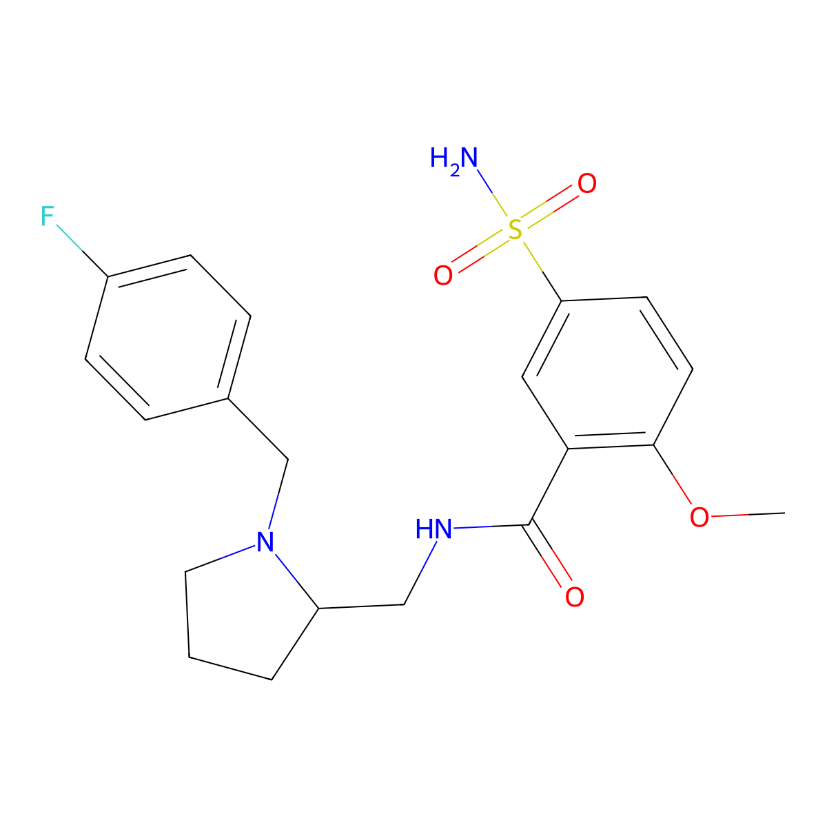 Flubepride molecular structure, CAS 56488-61-0