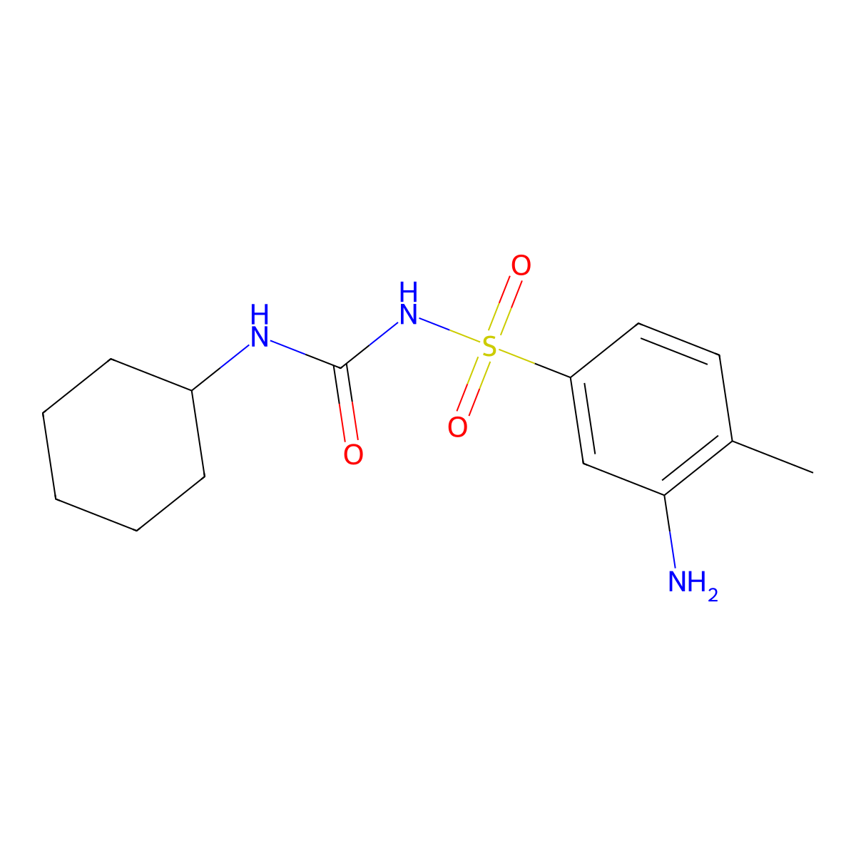 Metahexamide molecular structure, CAS 565-33-3