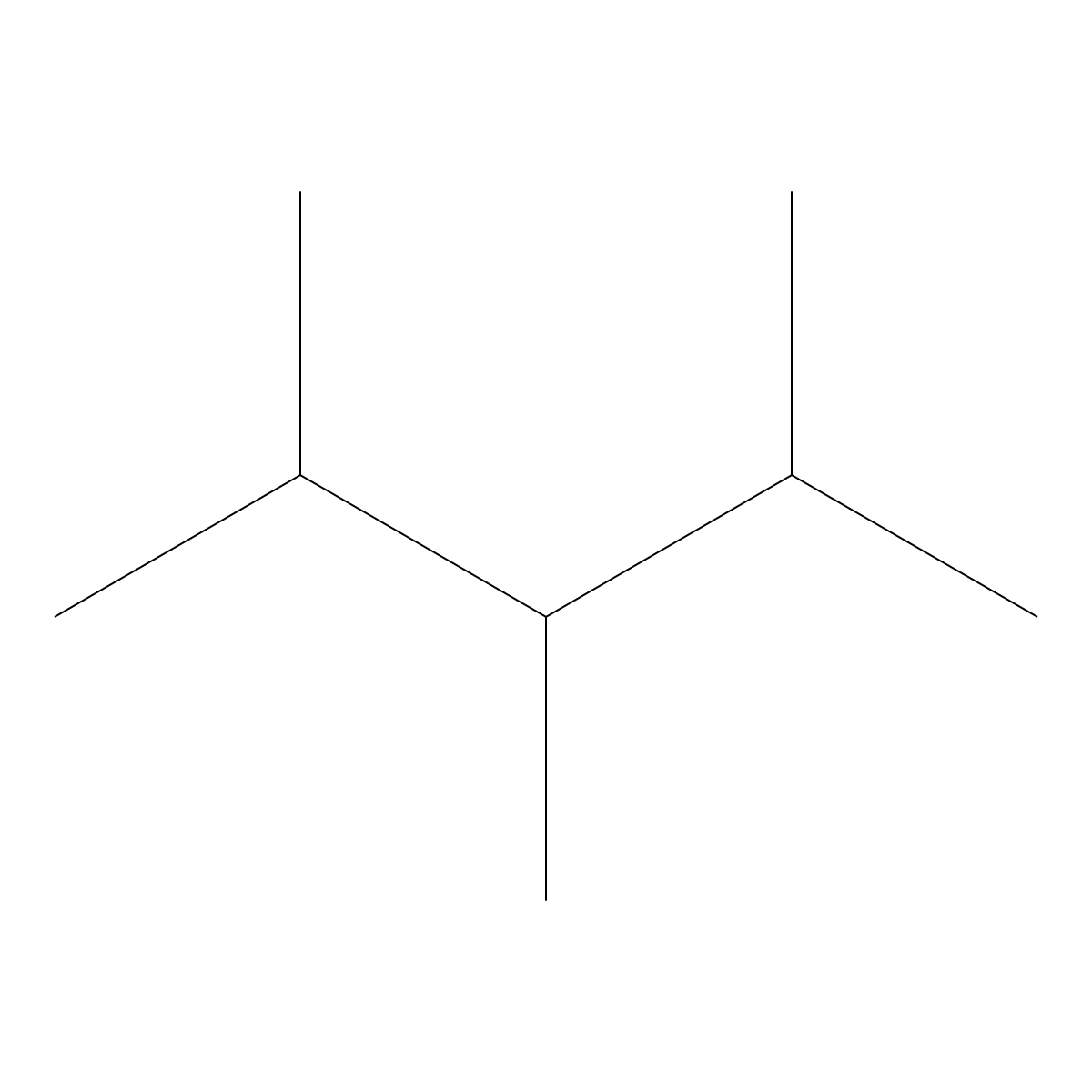 2,3,4-Trimethylpentane molecular structure, CAS 565-75-3