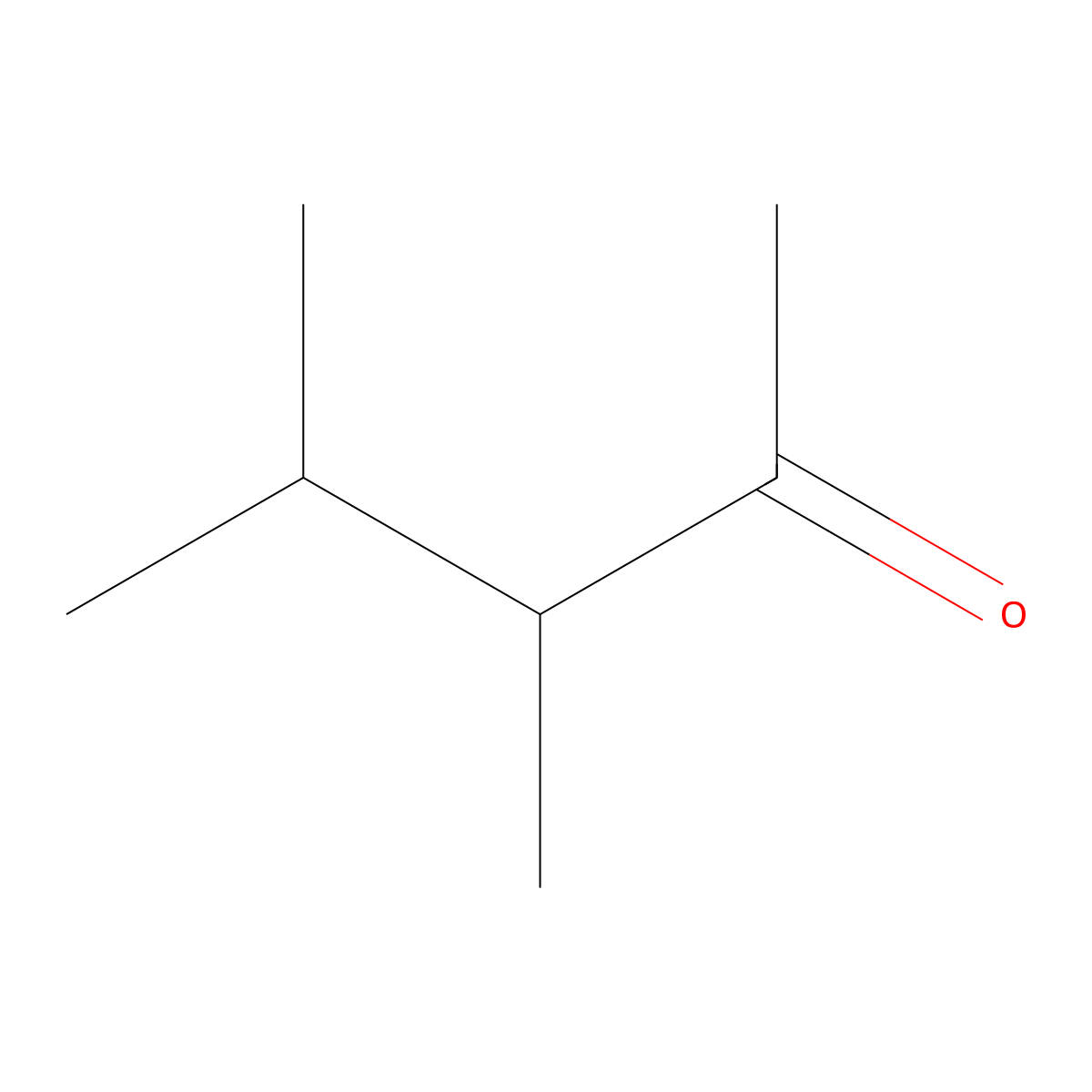3,4-Dimethyl-2-pentanone molecular structure, CAS 565-78-6