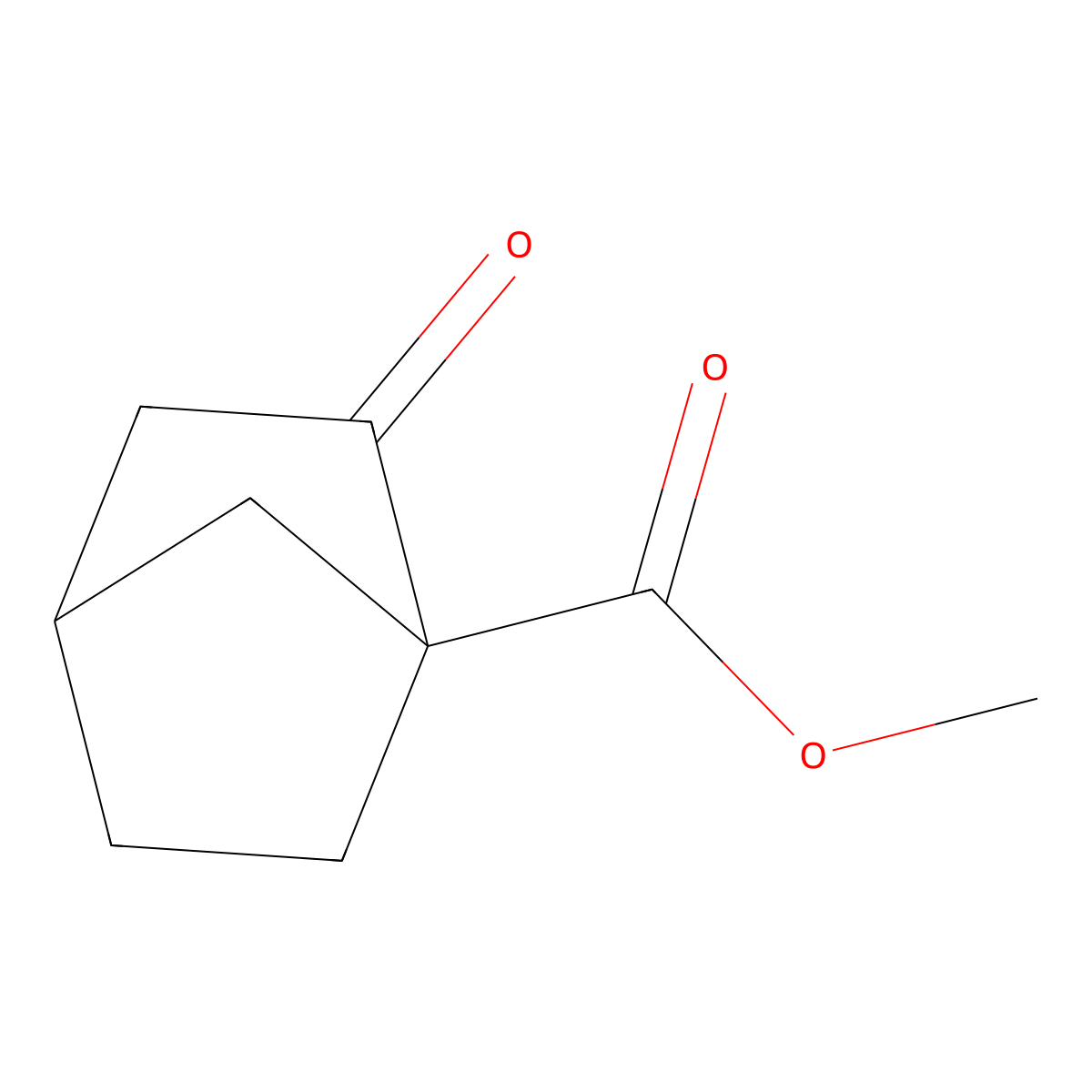 Methyl 2-oxobicyclo[2.2.1]heptane-1-carboxylate molecular structure, CAS 56505-63-6