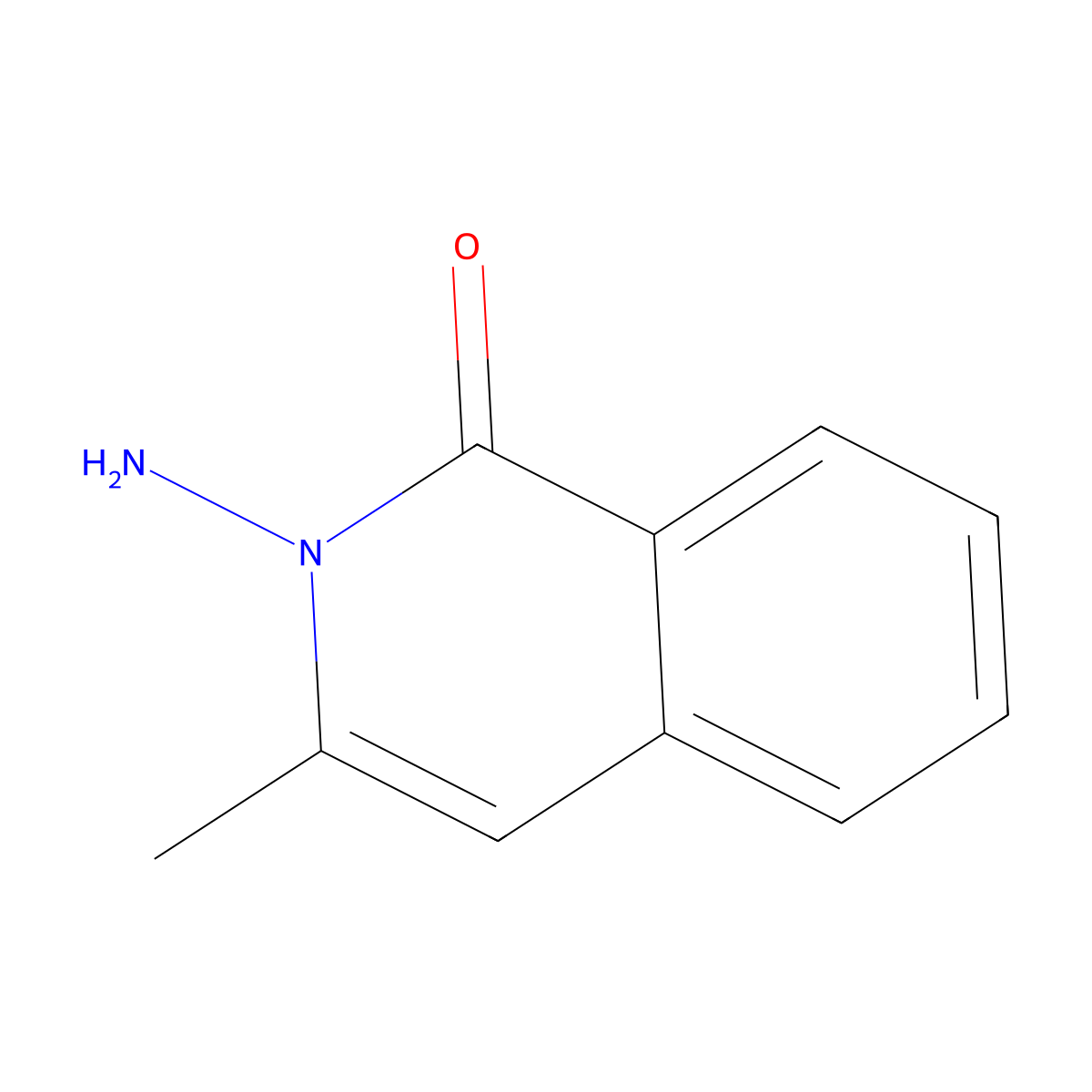 2-amino-3-methylisoquinolin-1(2H)-one molecular structure, CAS 56512-93-7