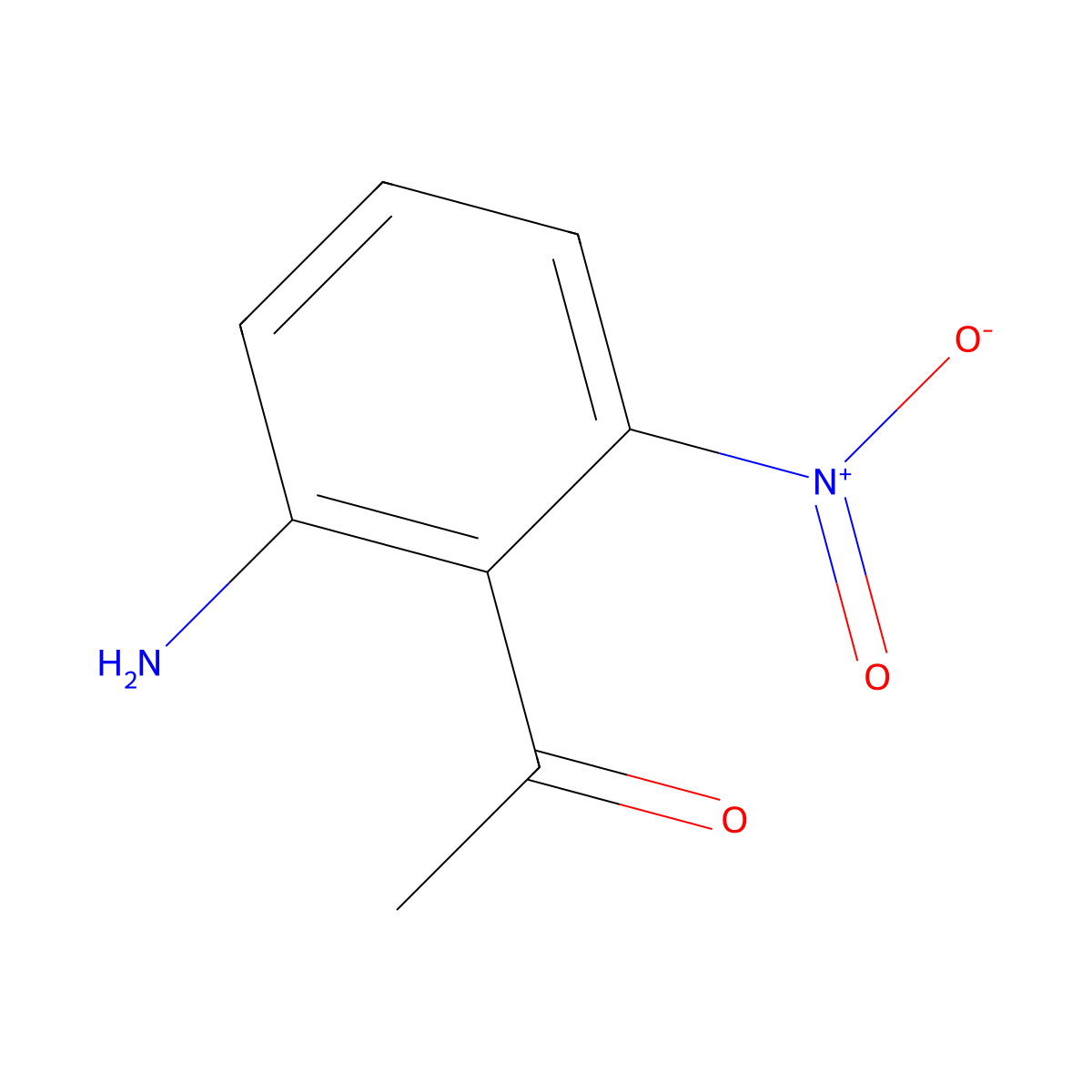 1-(2-Amino-6-nitrophenyl)ethanone molecular structure, CAS 56515-63-0