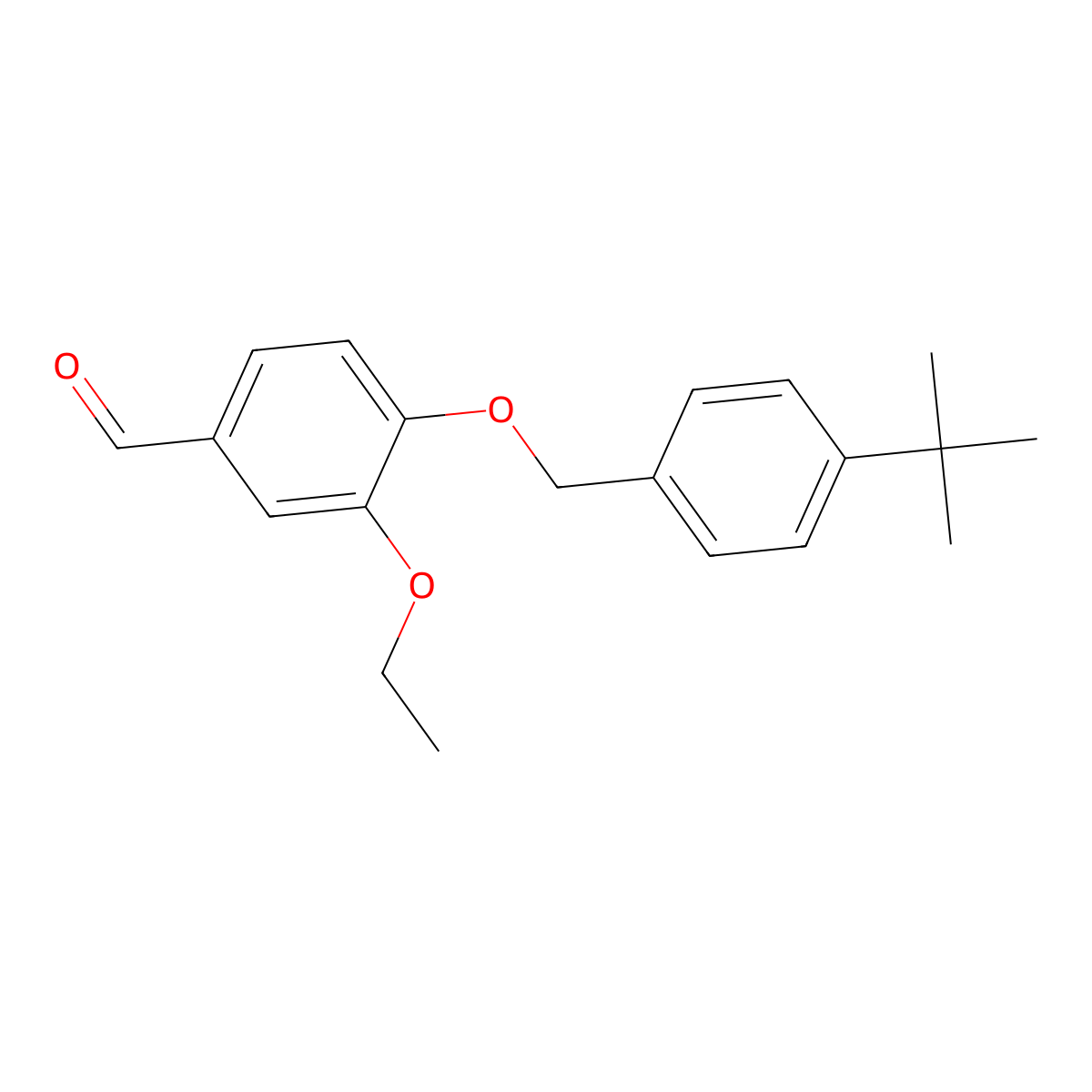 4-[(4-Tert-butylphenyl)methoxy]-3-ethoxybenzaldehyde molecular structure, CAS 565168-71-0