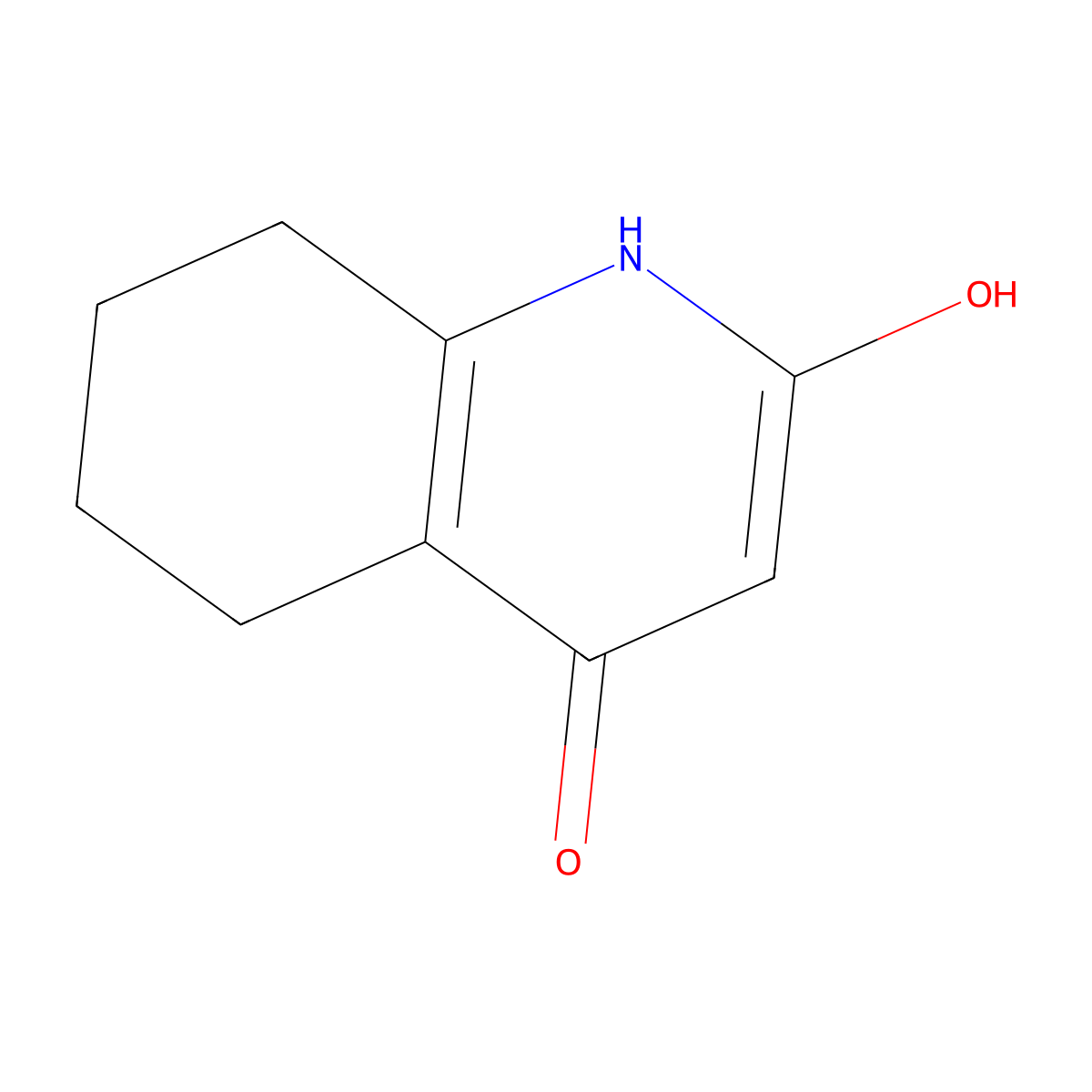 2-hydroxy-5,6,7,8-tetrahydro-1H-quinolin-4-one molecular structure, CAS 56517-59-0