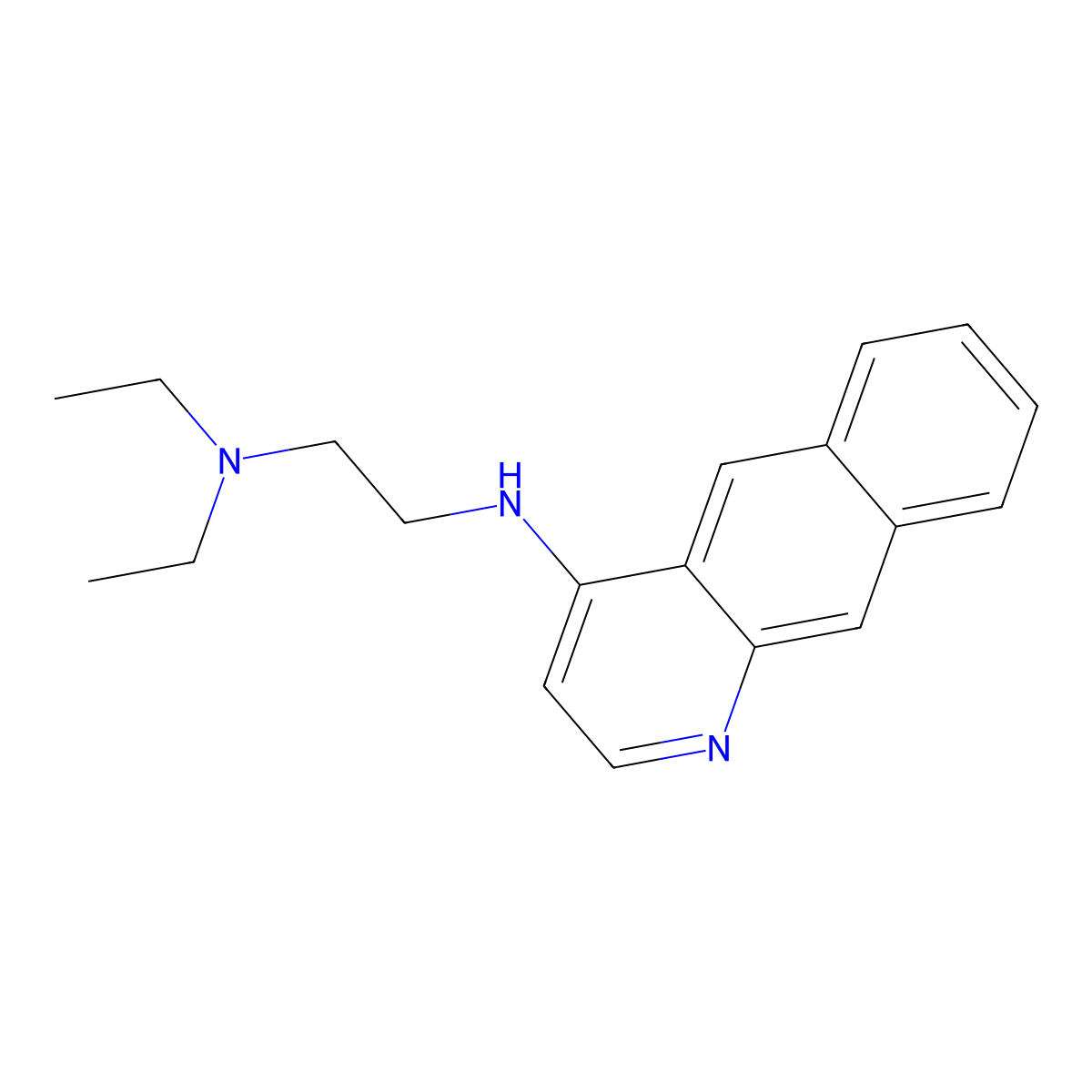 Dabequine molecular structure, CAS 56548-50-6