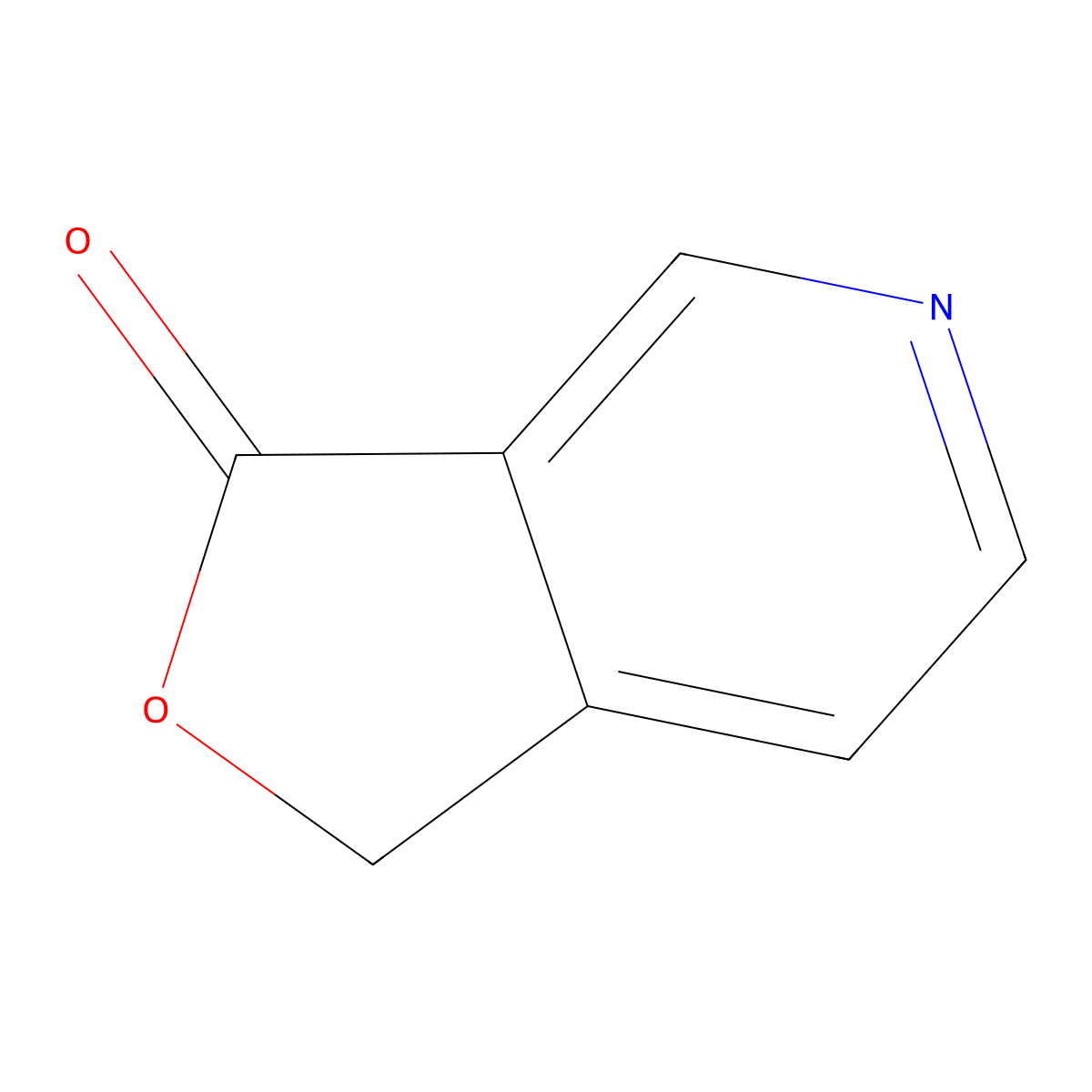 Furo[3,4-c]pyridin-3(1H)-one molecular structure, CAS 5657-52-3