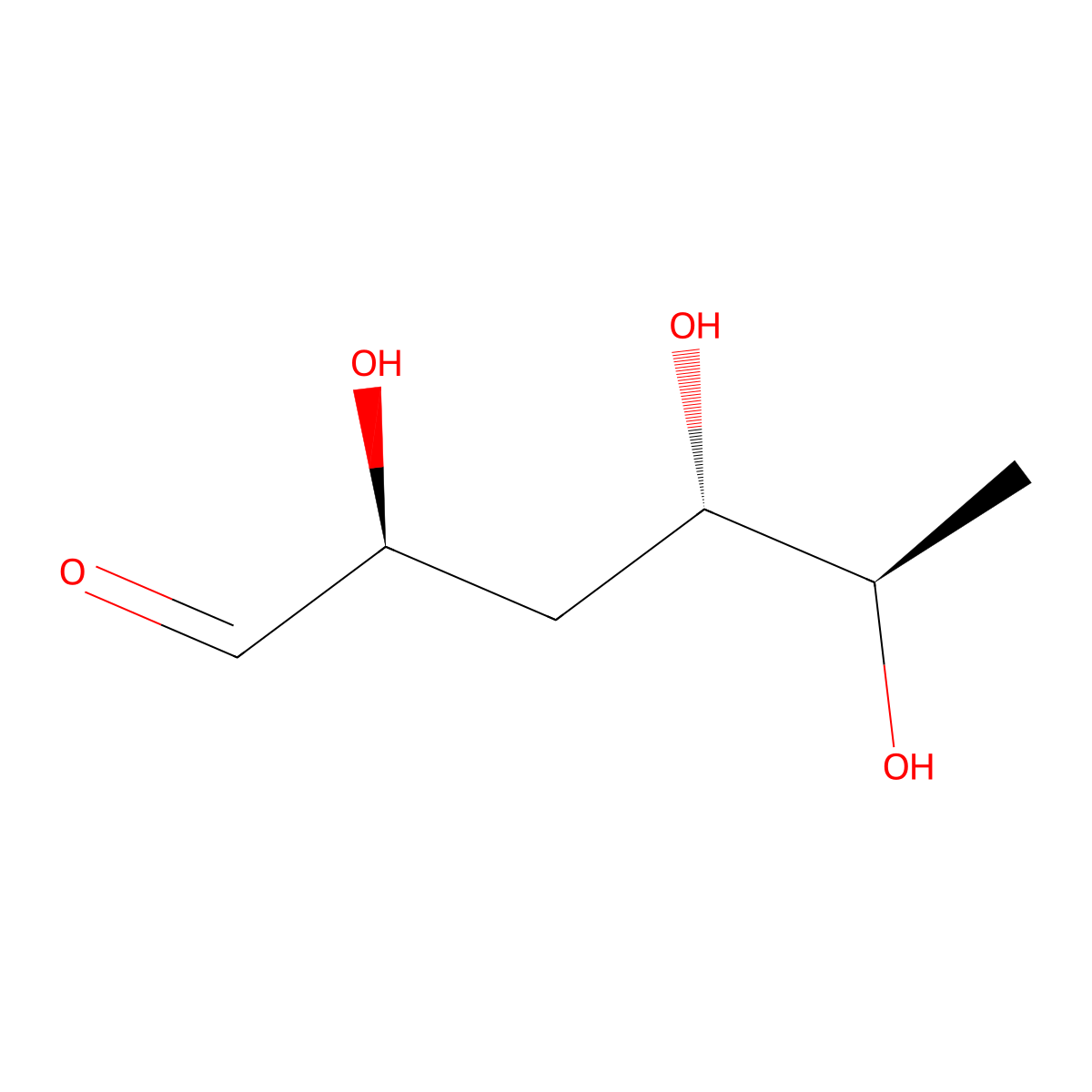 Tyvelose molecular structure, CAS 5658-12-8