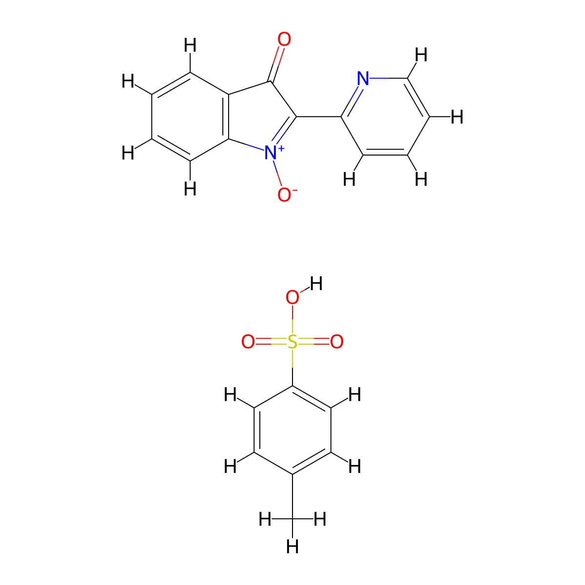 2,2'-Pyridylisatogen tosylate molecular structure, CAS 56583-49-4