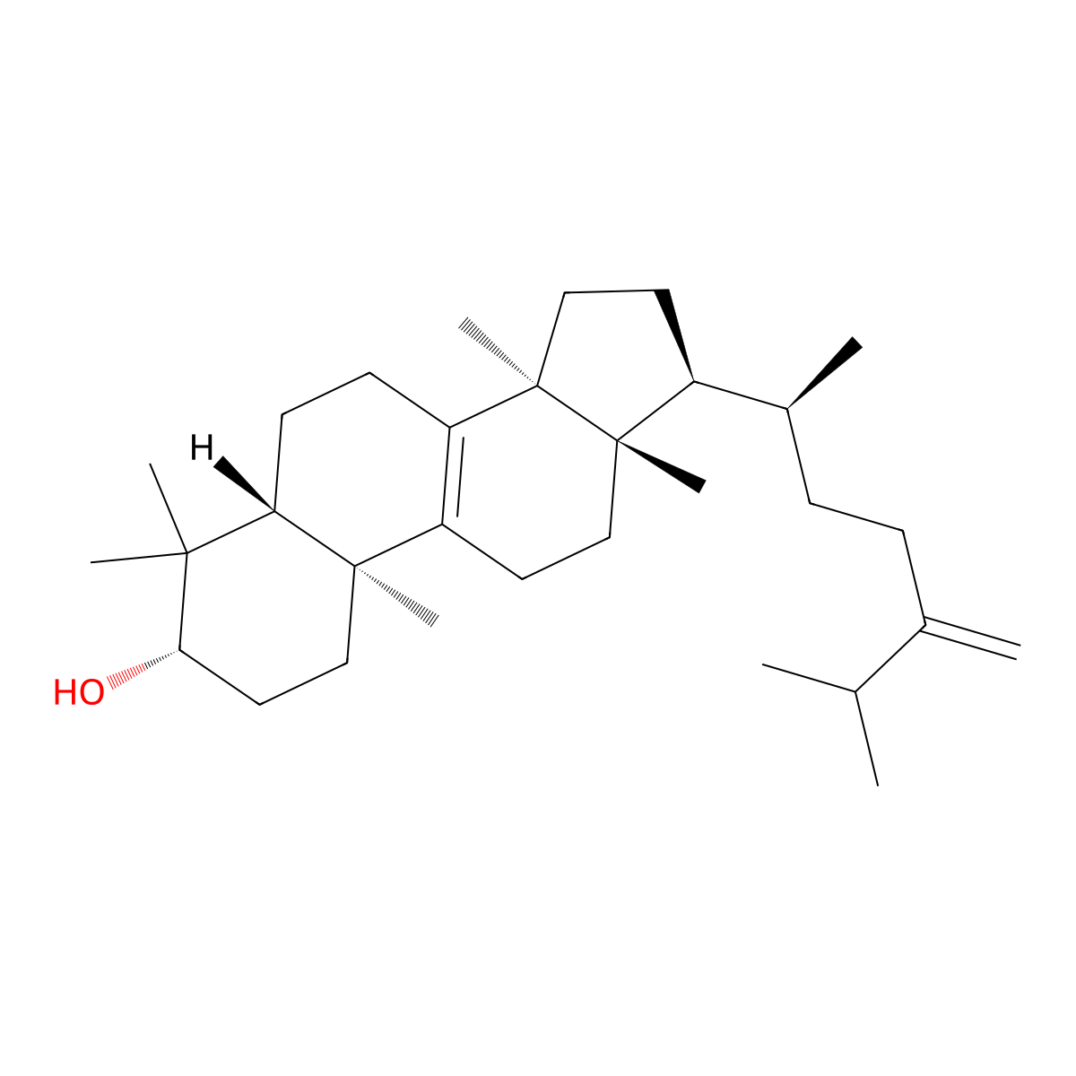 Euphorbol molecular structure, CAS 566-14-3