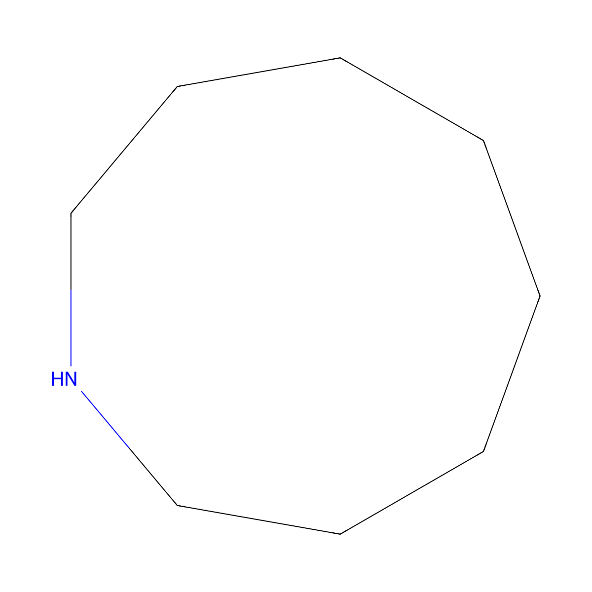 Perhydroazonine molecular structure, CAS 5661-71-2