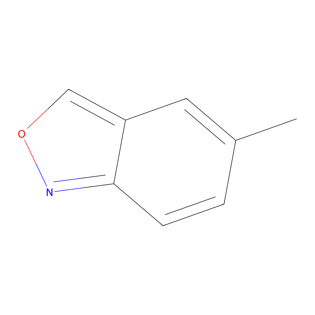 5-Methyl-2,1-benzoxazole molecular structure, CAS 566194-03-4