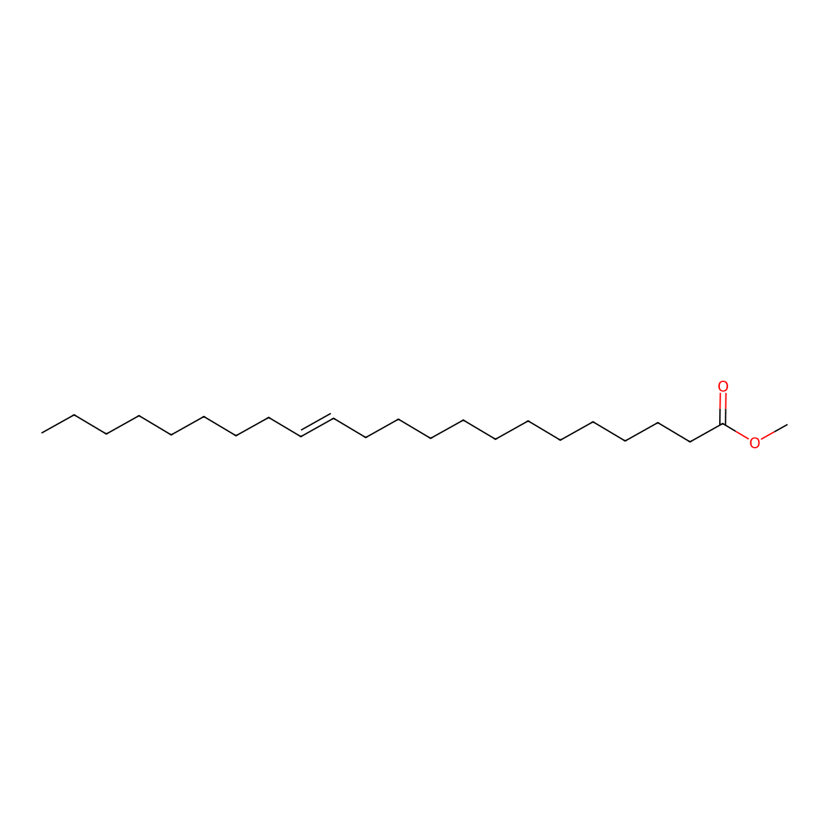 Methyl docos-13-enoate molecular structure, CAS 56630-69-4